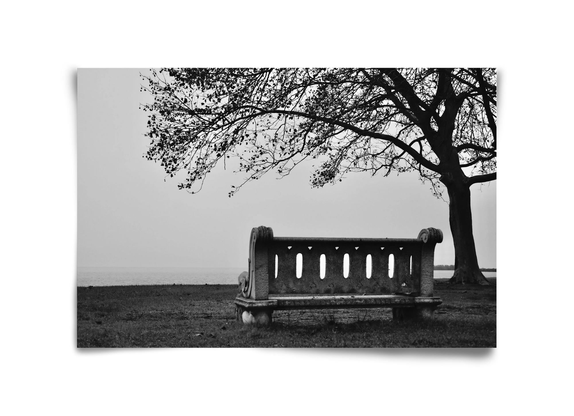 Fonyód, 45x30 cm, Keret nélkül