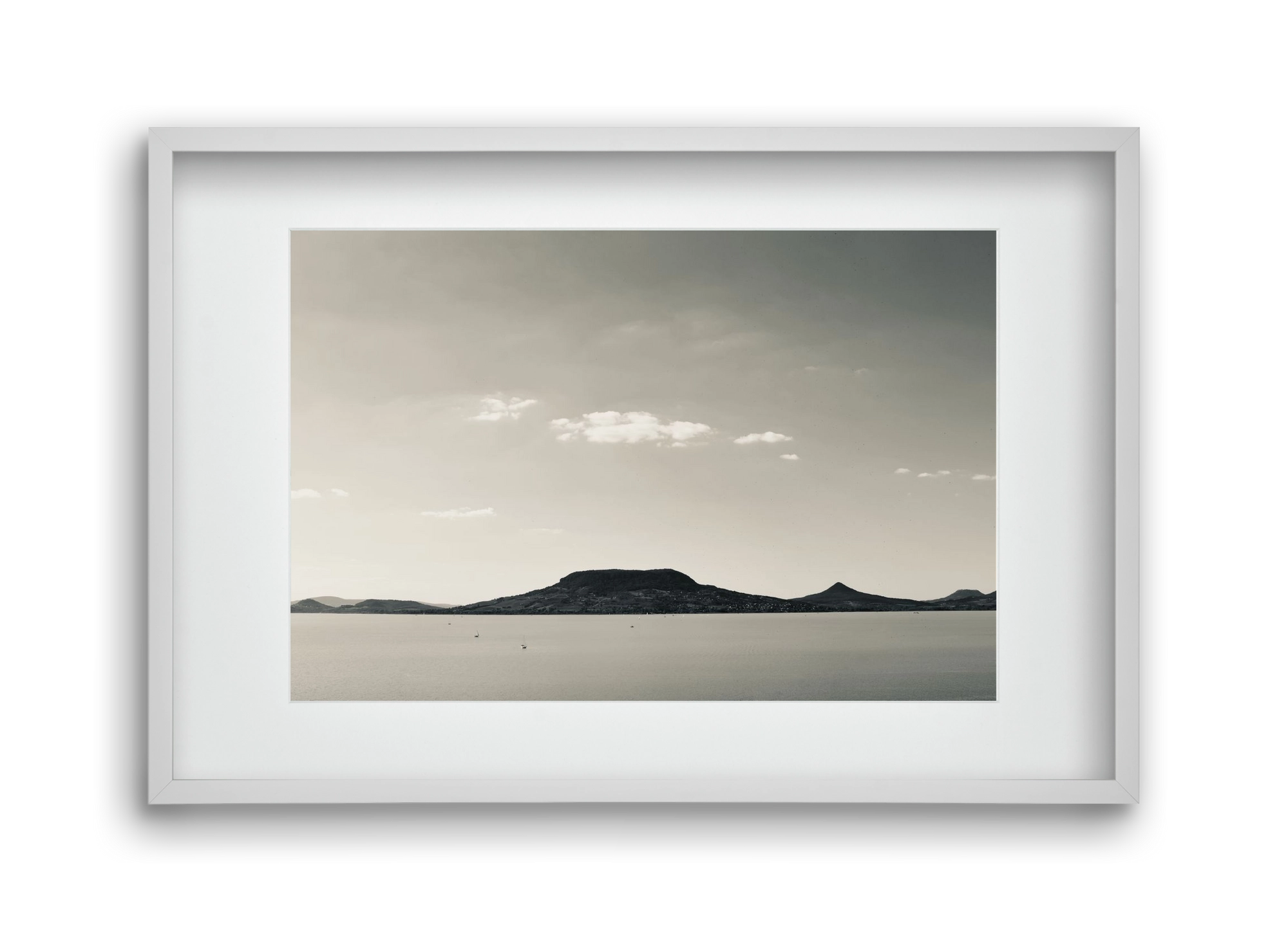 Summer life, 45x30 cm (30x20 cm), Fehér keret, paszpartuval