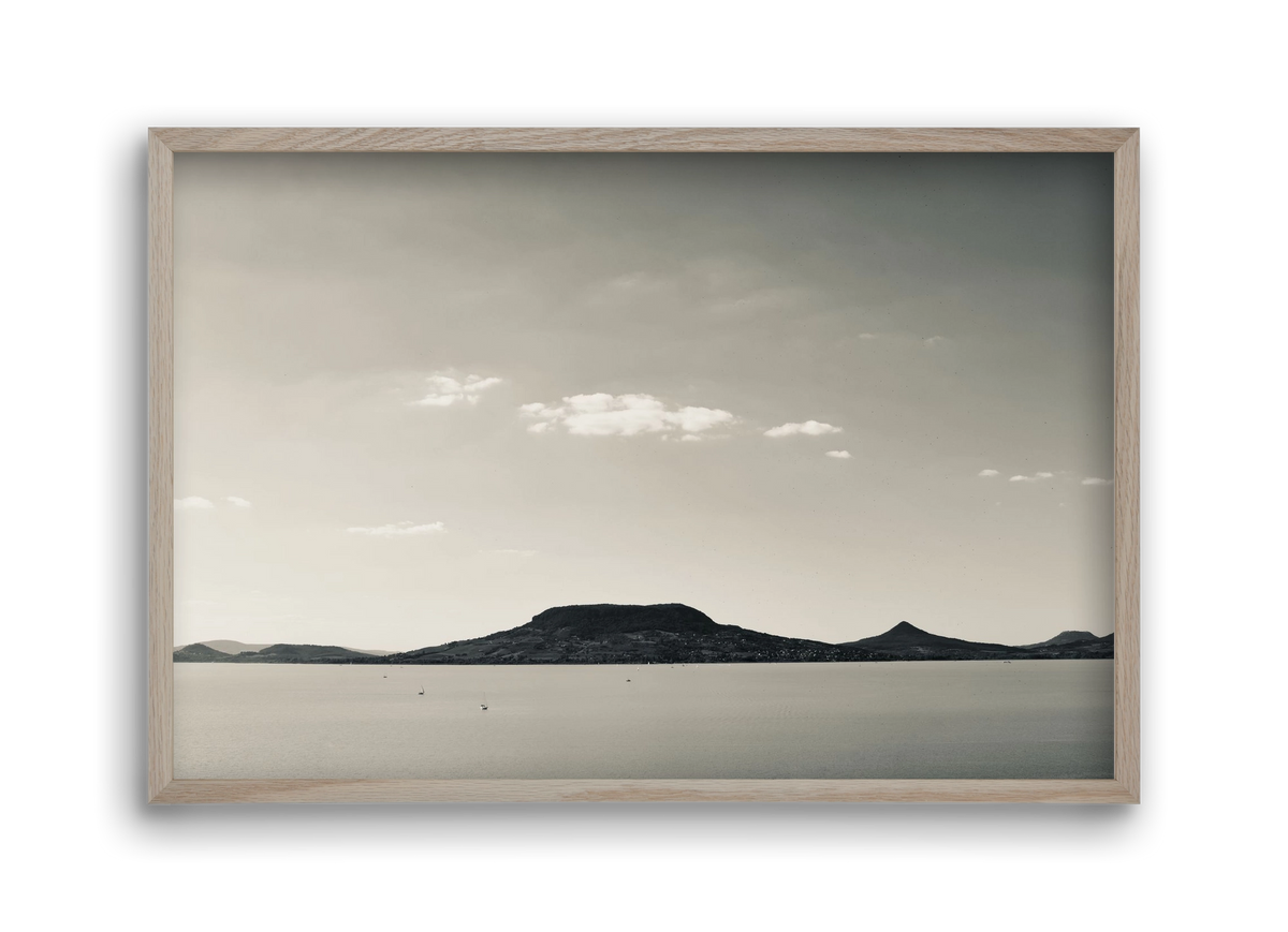 Summer life, 45x30 cm (45x30 cm), Tölgy keret