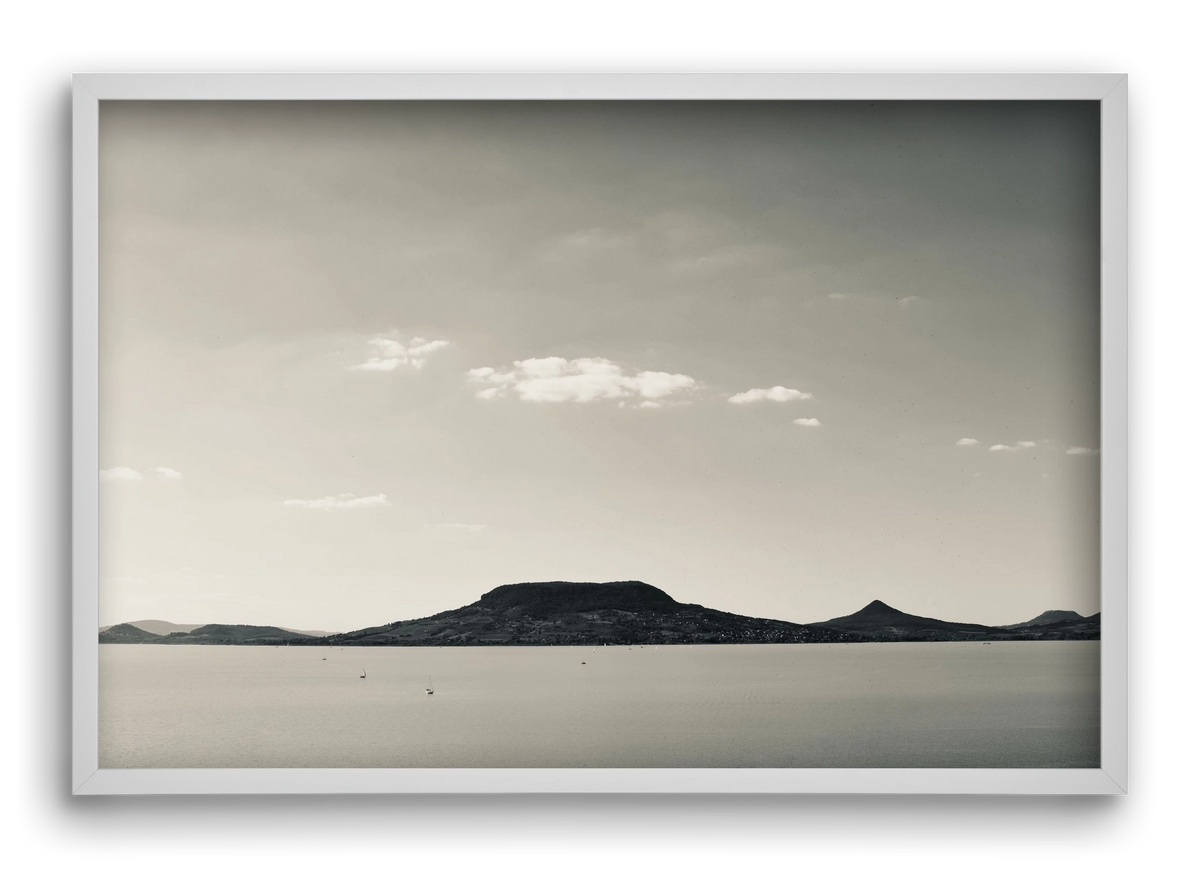 Summer life, 60x40 cm (60x40 cm), Fehér keret