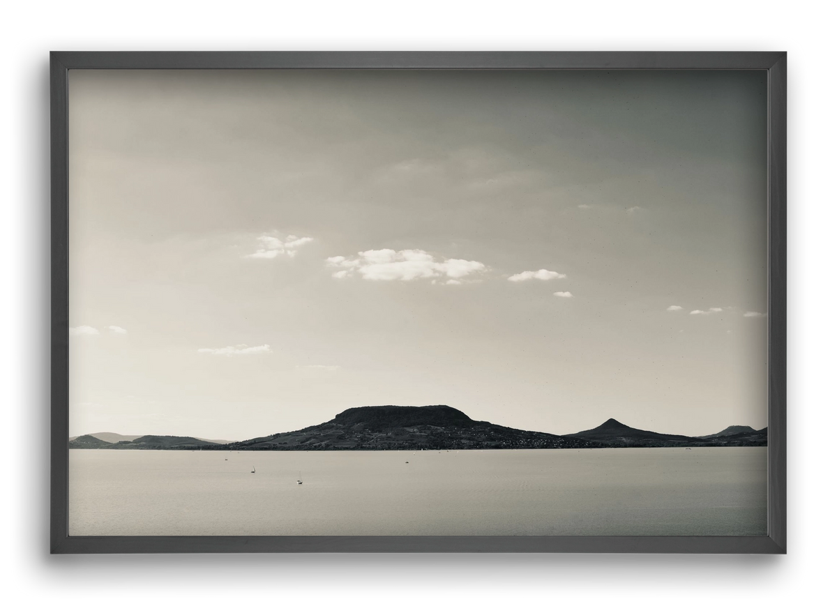 Summer life, 60x40 cm (60x40 cm), Fekete keret