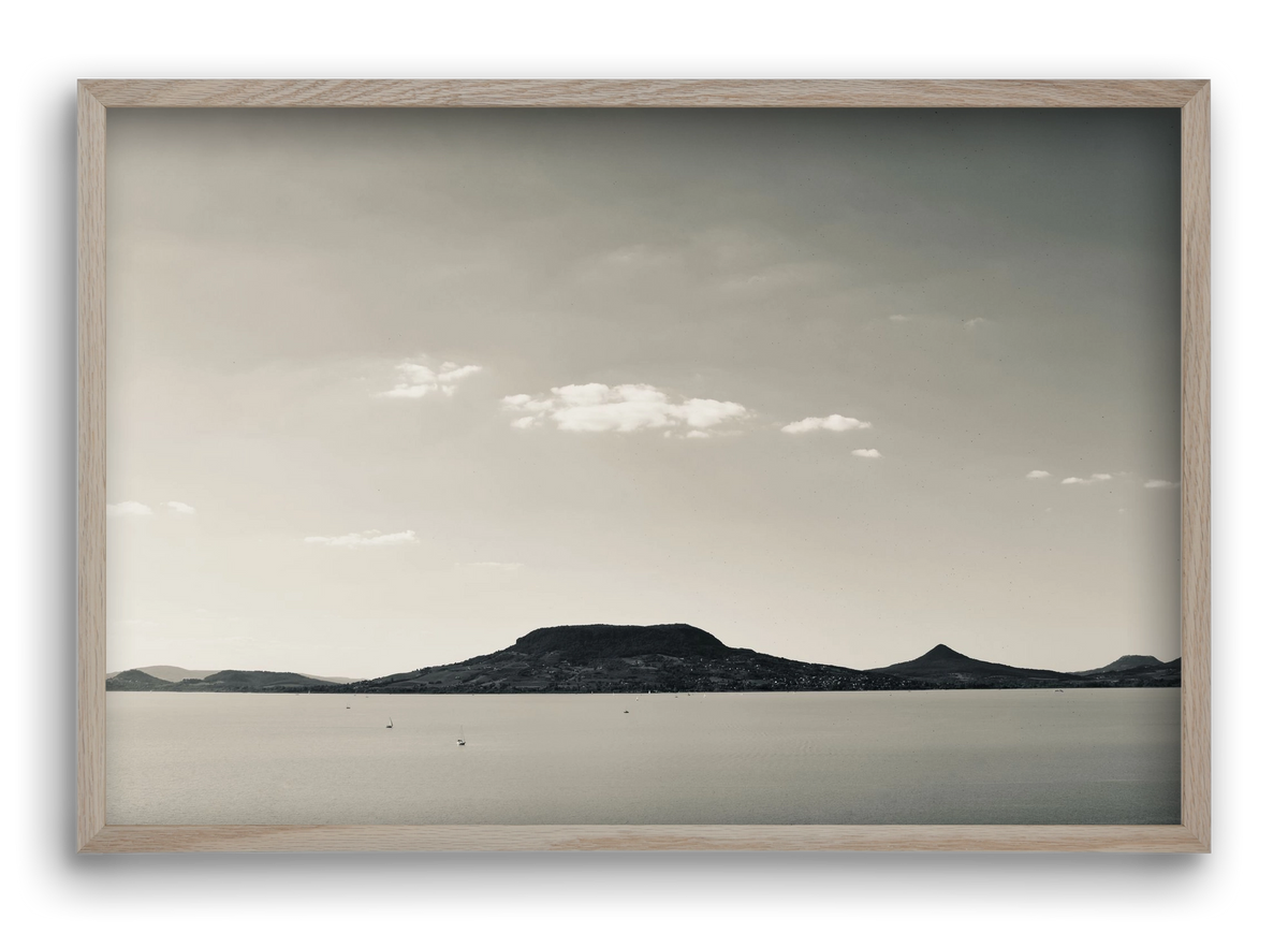 Summer life, 60x40 cm (60x40 cm), Tölgy keret