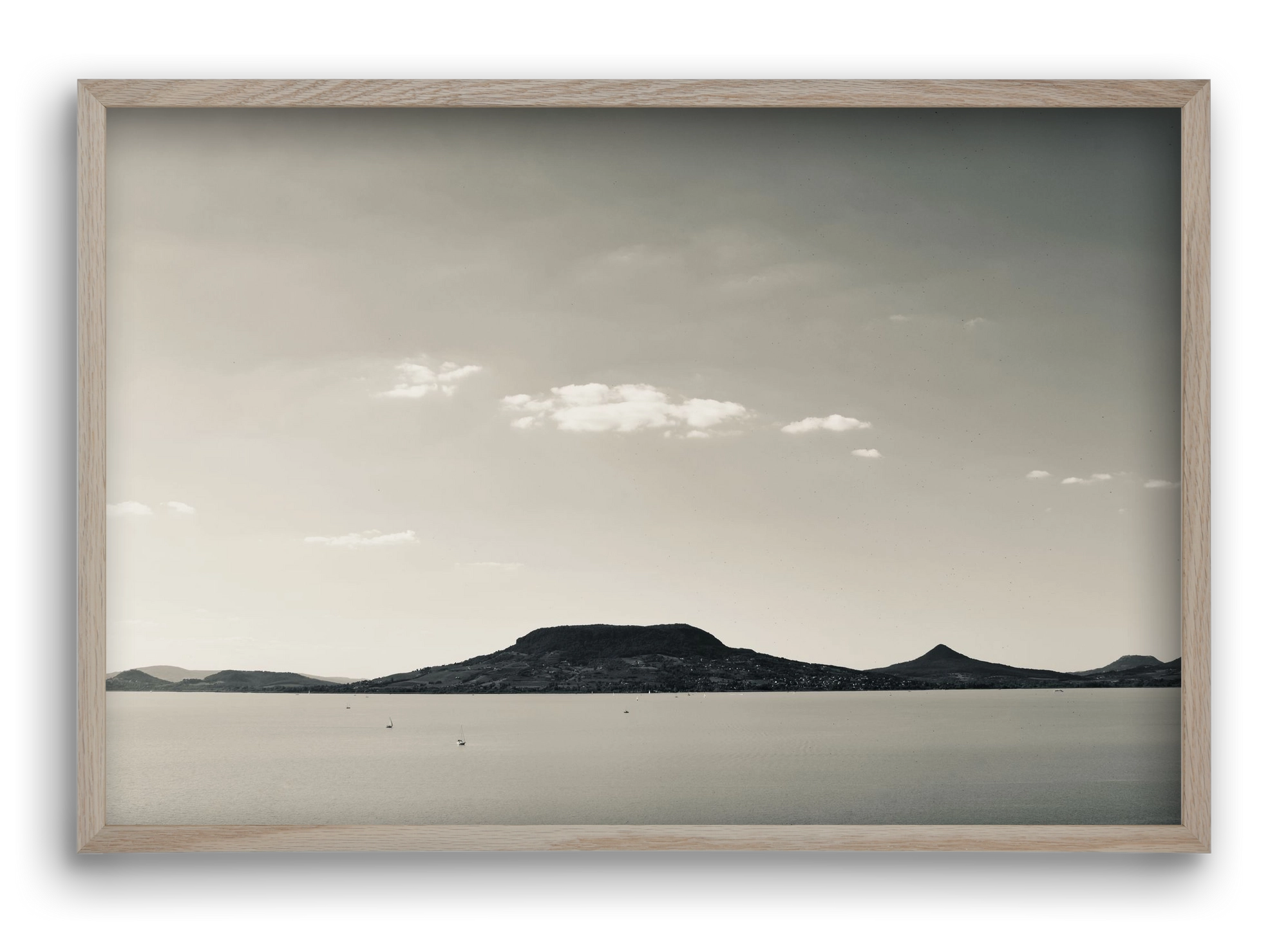 Summer life, 60x40 cm (60x40 cm), Tölgy keret