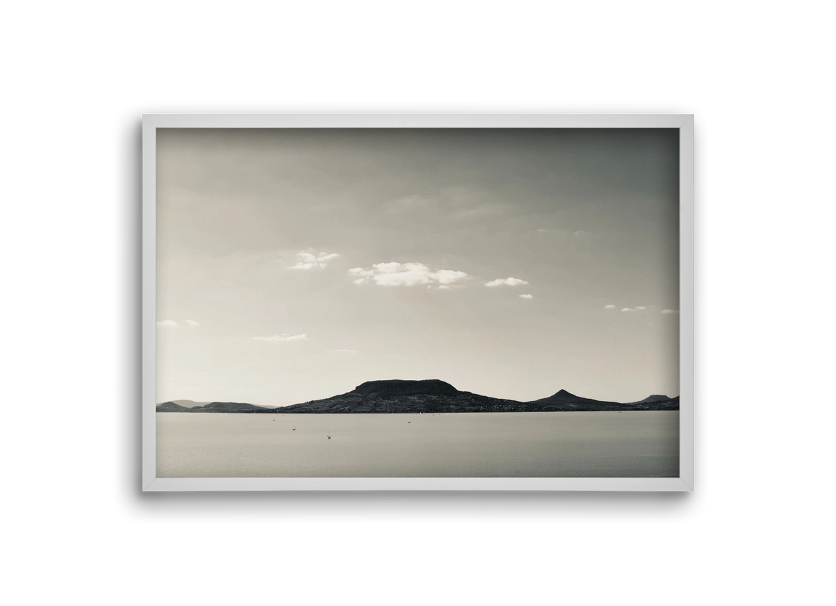 Summer life, 30x20 cm (30x20 cm), Fehér keret