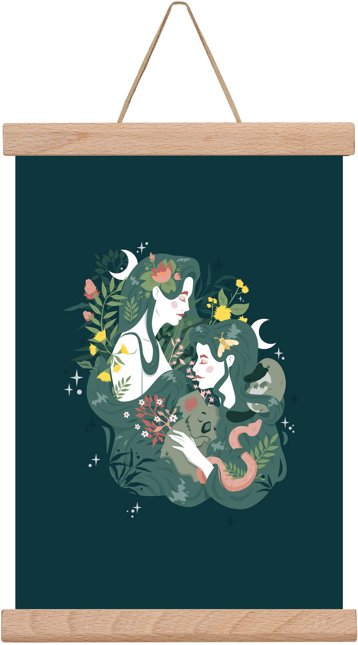 Flora & Fauna, 20x30 cm (20x30 cm), Tölgy akasztó