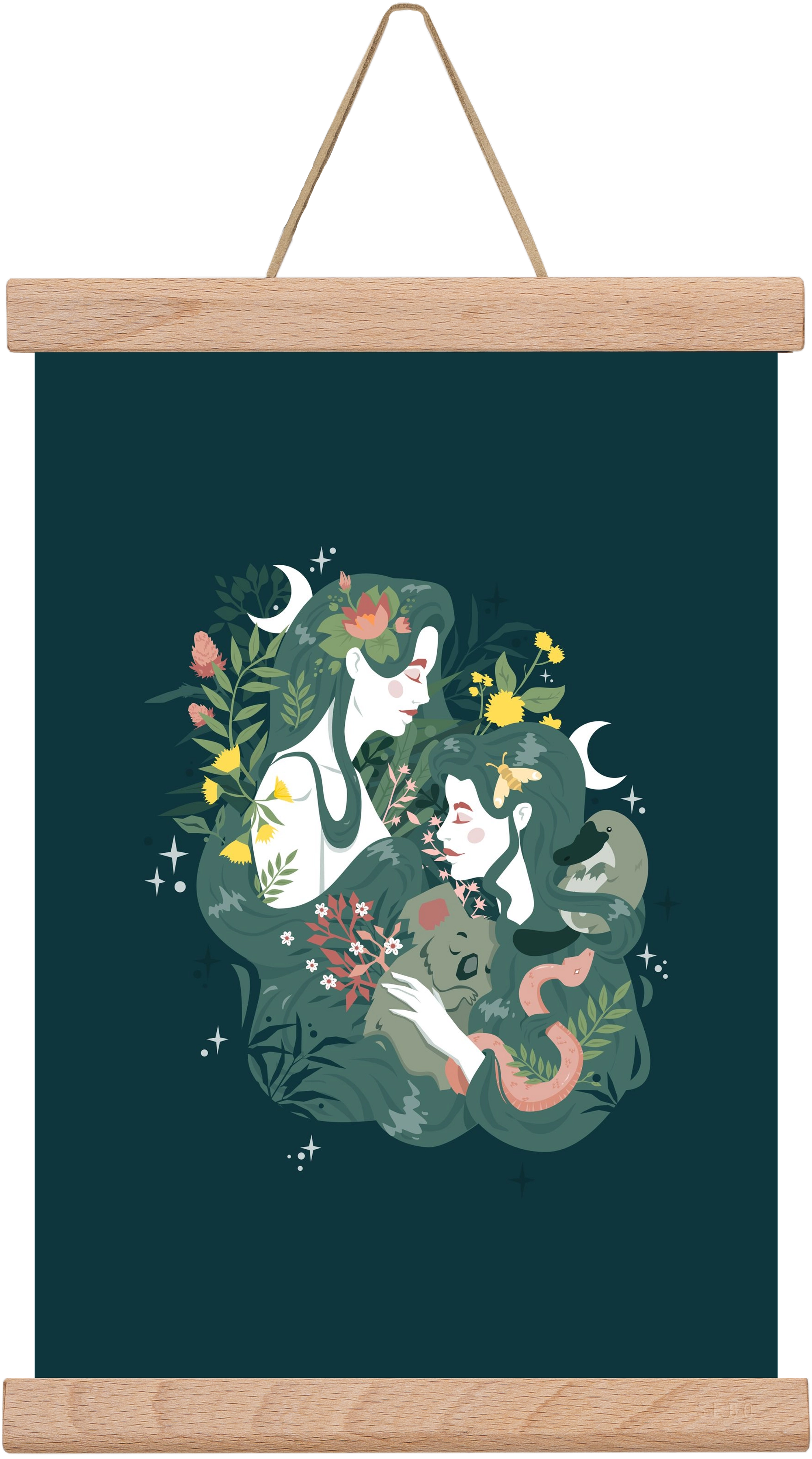 Flora & Fauna, 20x30 cm (20x30 cm), Tölgy akasztó