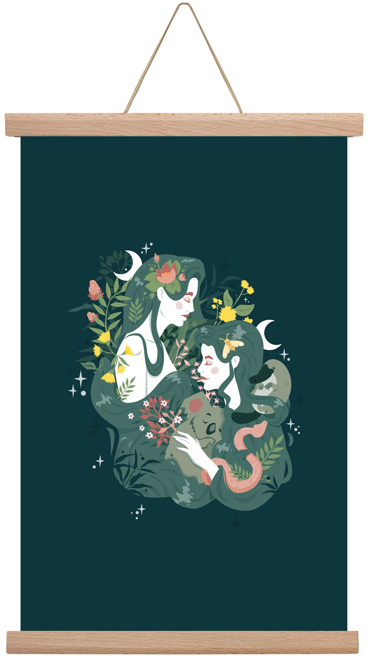 Flora & Fauna, 30x45 cm (30x45 cm), Tölgy akasztó