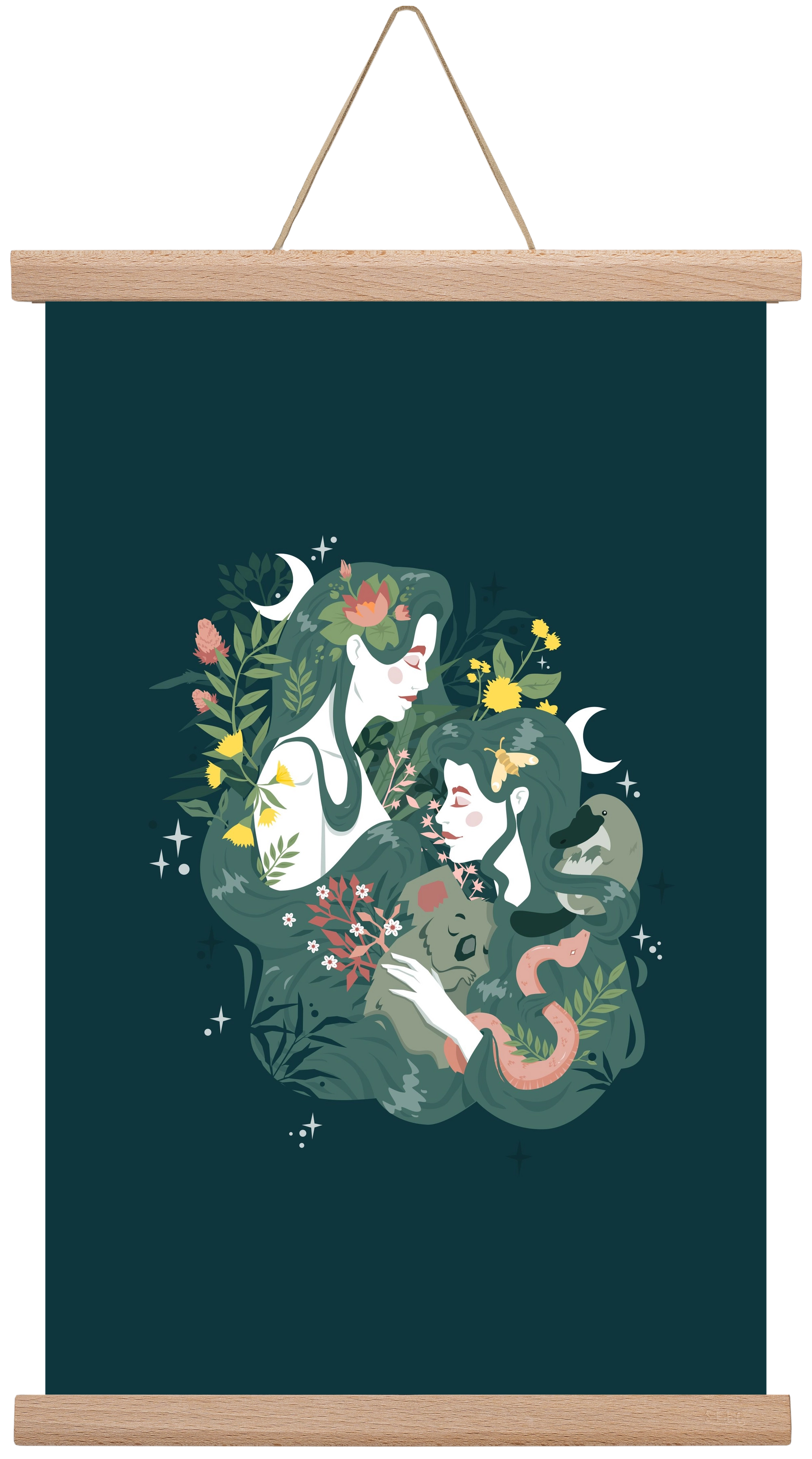 Flora & Fauna, 30x45 cm (30x45 cm), Tölgy akasztó