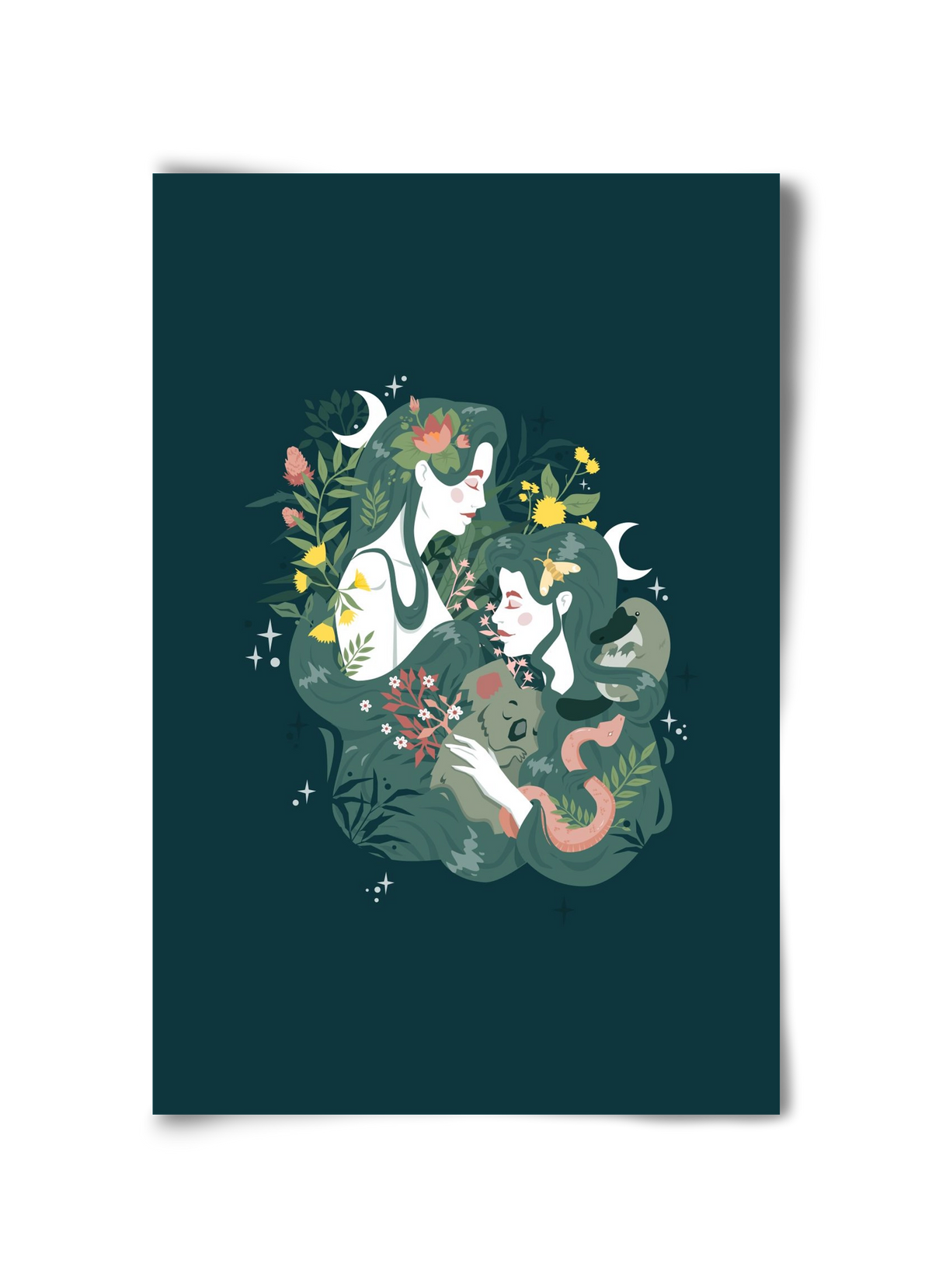 Flora & Fauna, 30x45 cm, Keret nélkül