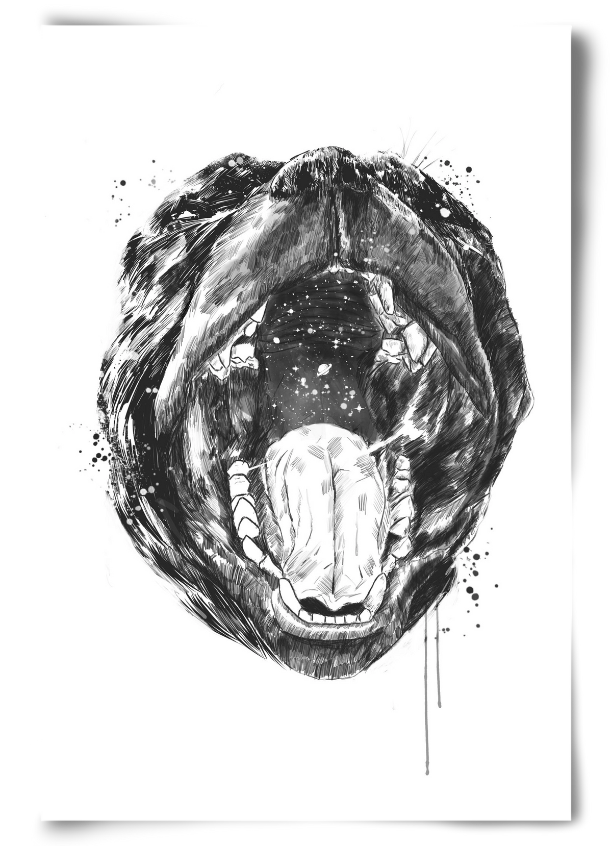 Birth of the universe, 60x90 cm, Keret nélkül