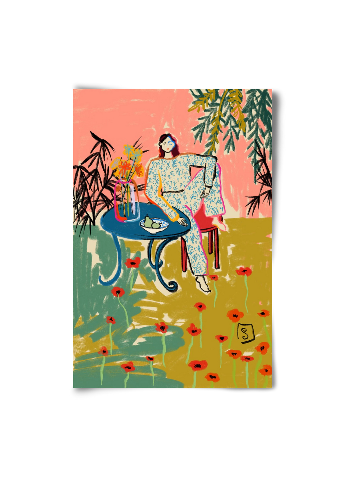 POPPY SEASON, 20x30 cm, Keret nélkül