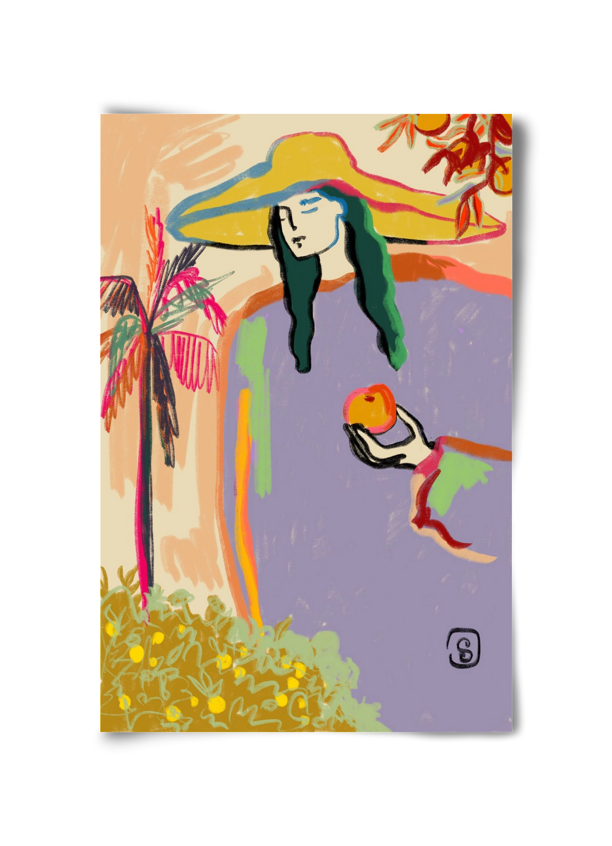 HARVEST, 30x45 cm, Keret nélkül