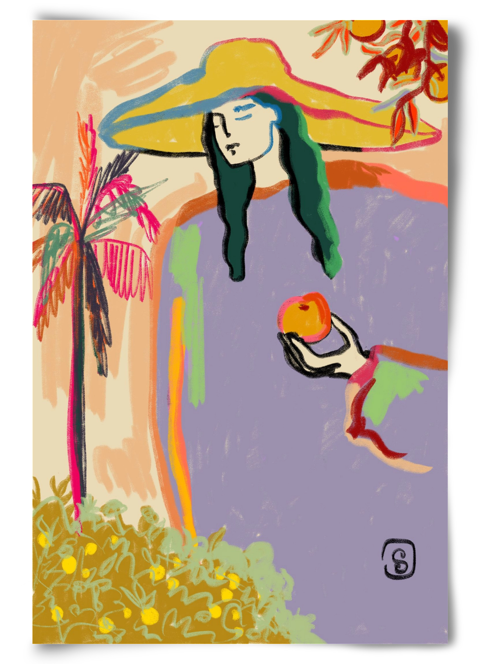 HARVEST, 60x90 cm, Keret nélkül