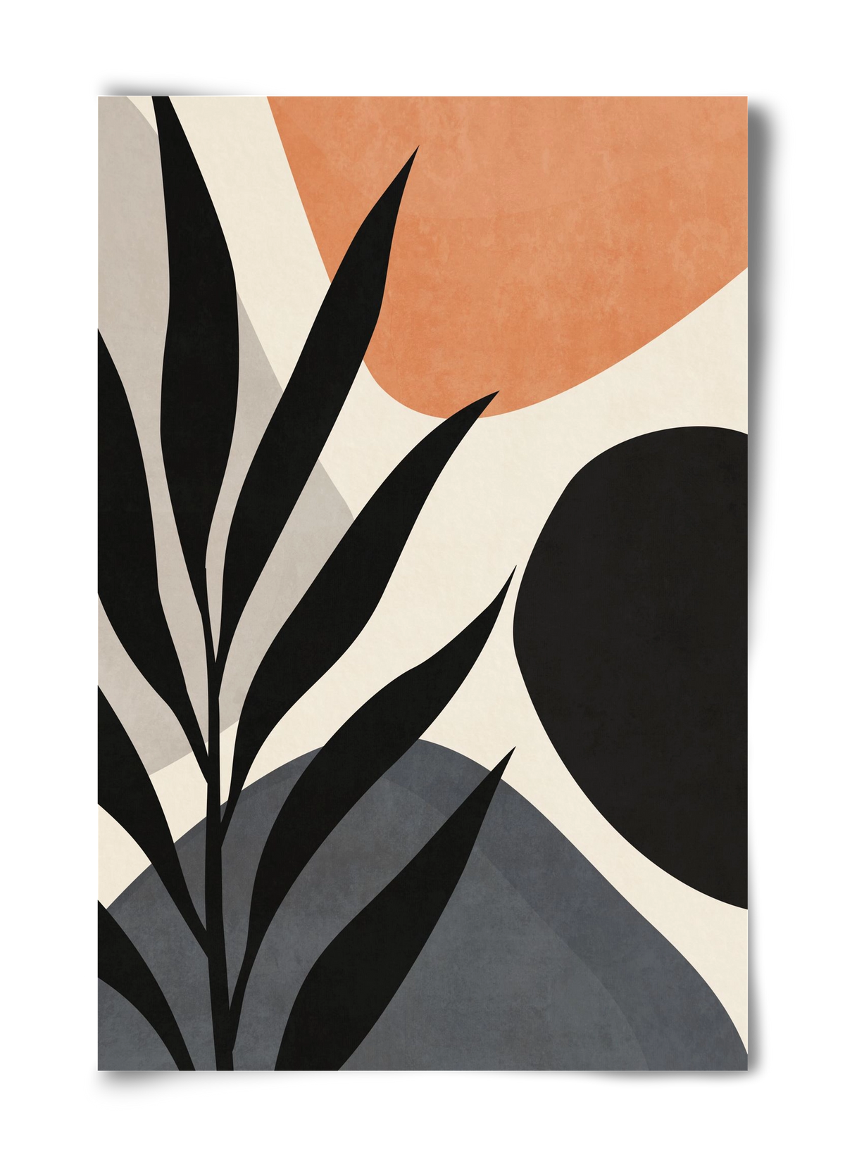 MINIMAL LEAF 03, 40x60 cm, Keret nélkül