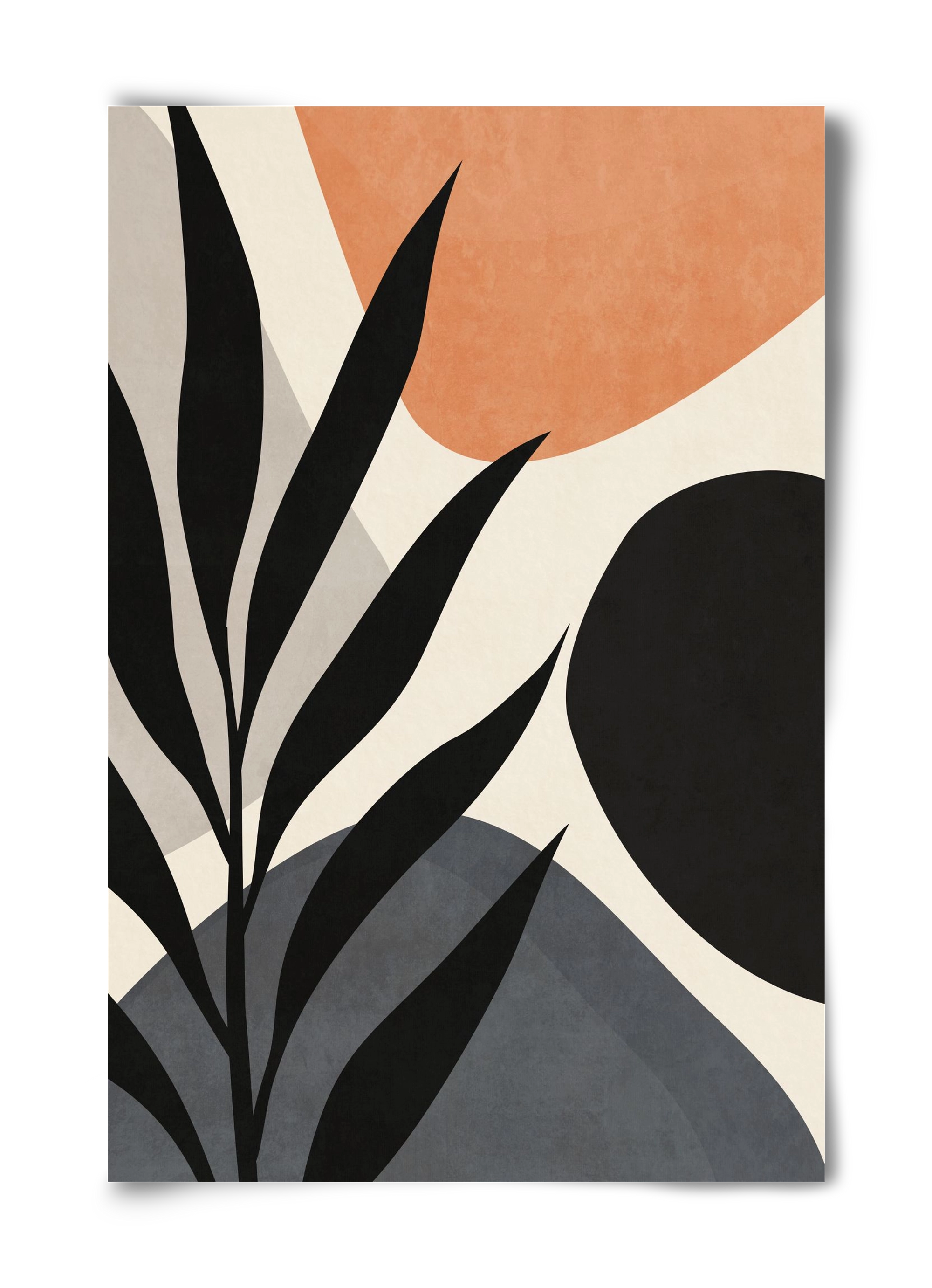 MINIMAL LEAF 03, 40x60 cm, Keret nélkül