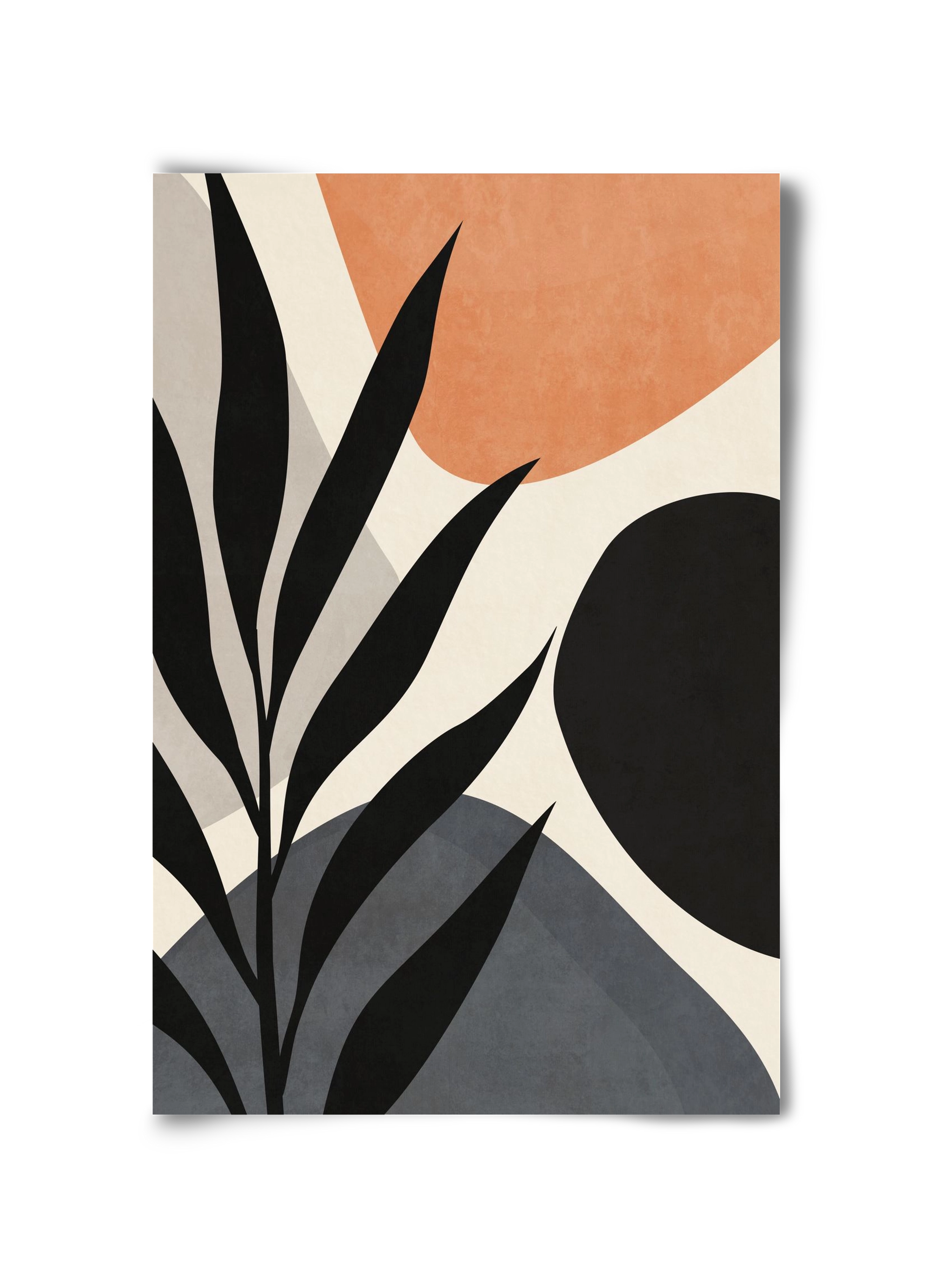 MINIMAL LEAF 03, 30x45 cm, Keret nélkül