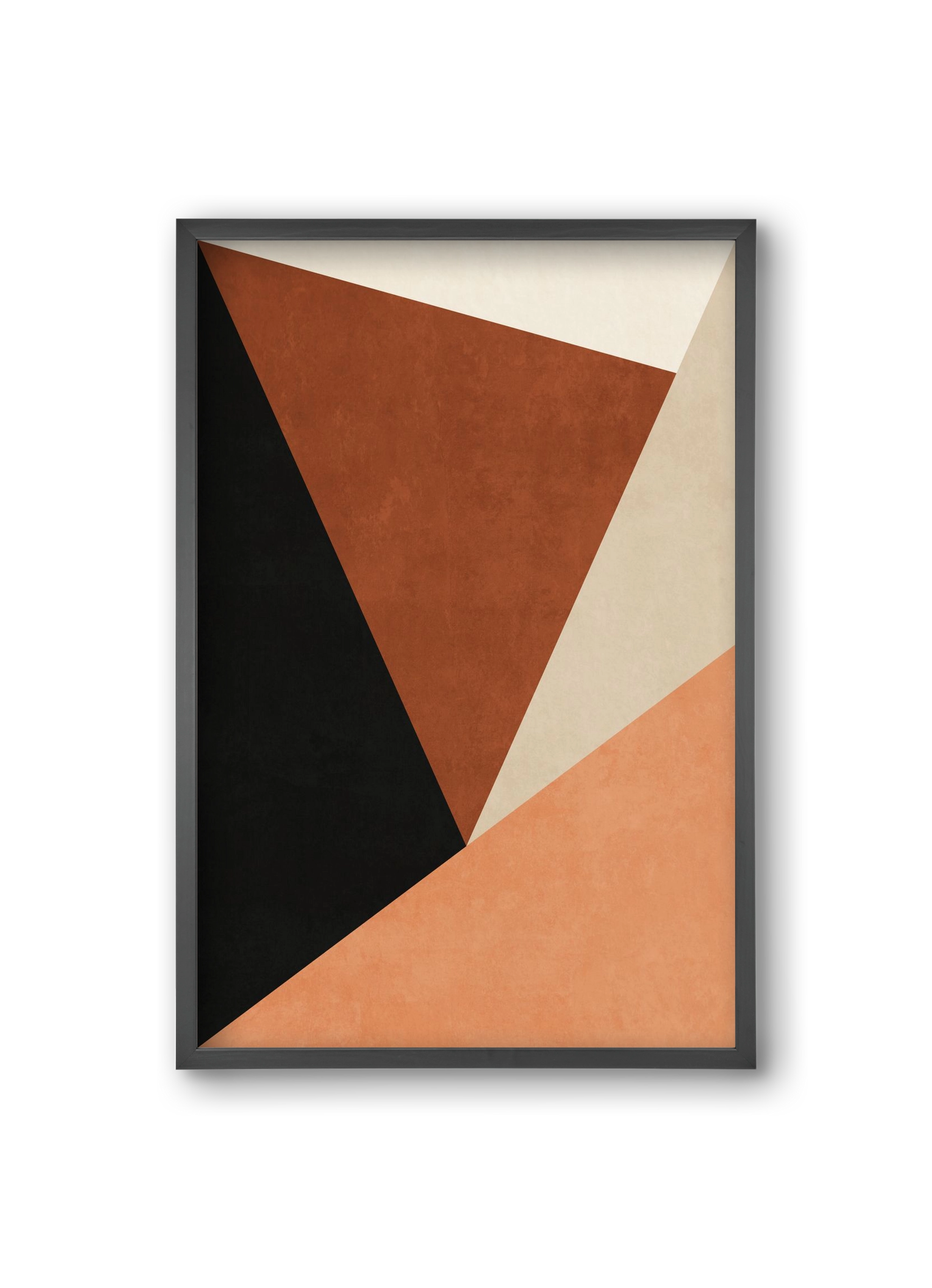 MINIMALIST GEOMETRIES 08 , 20x30 cm (20x30 cm), Fekete keret