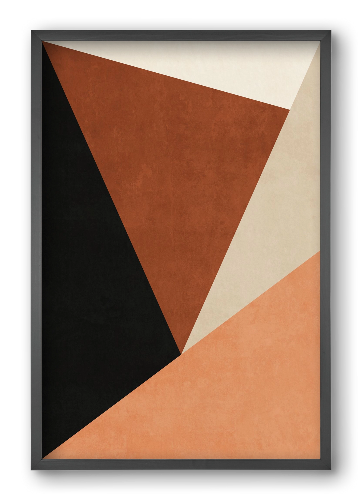 MINIMALIST GEOMETRIES 08 , 40x60 cm (40x60 cm), Fekete keret