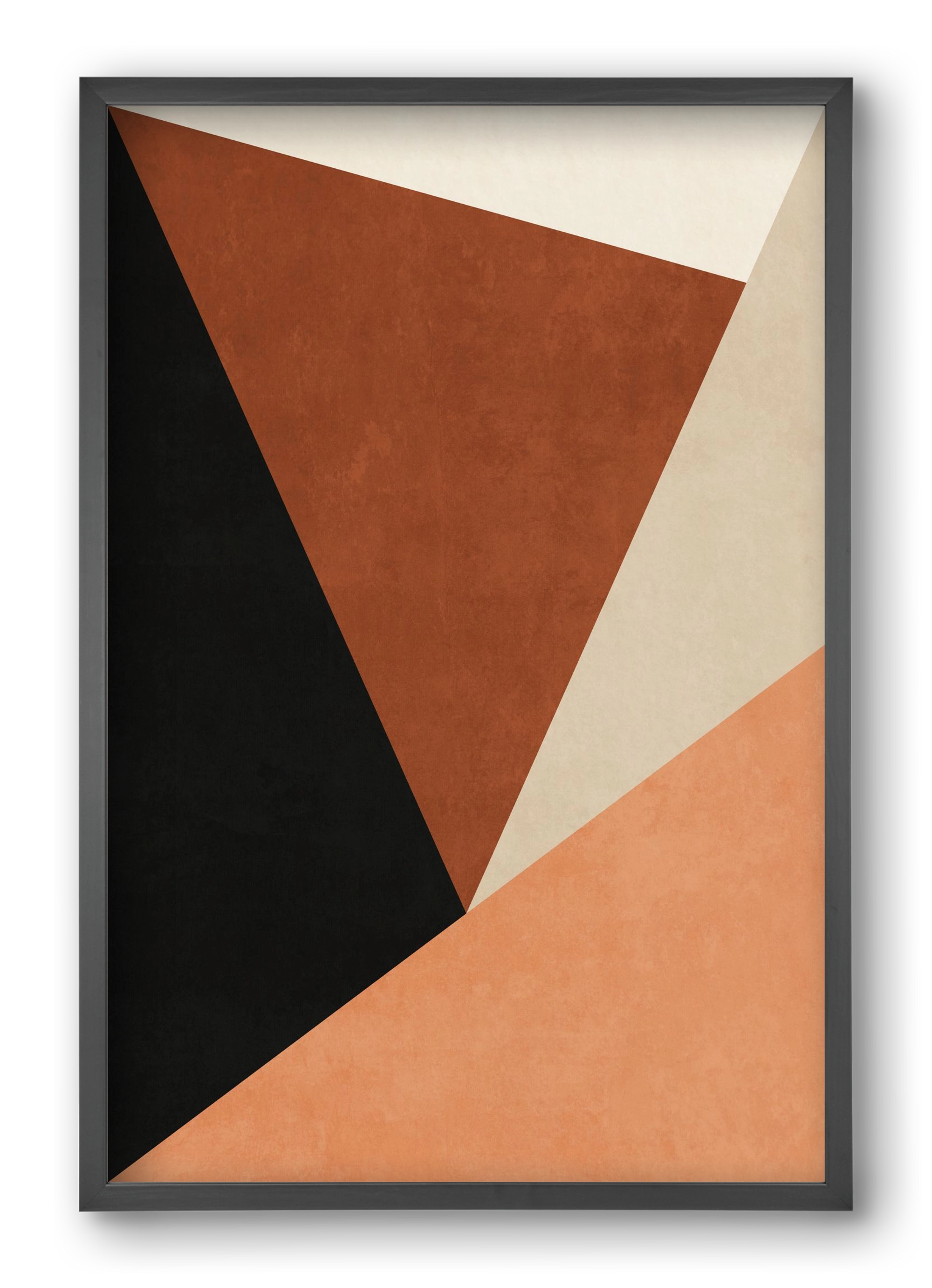 MINIMALIST GEOMETRIES 08 , 40x60 cm (40x60 cm), Fekete keret