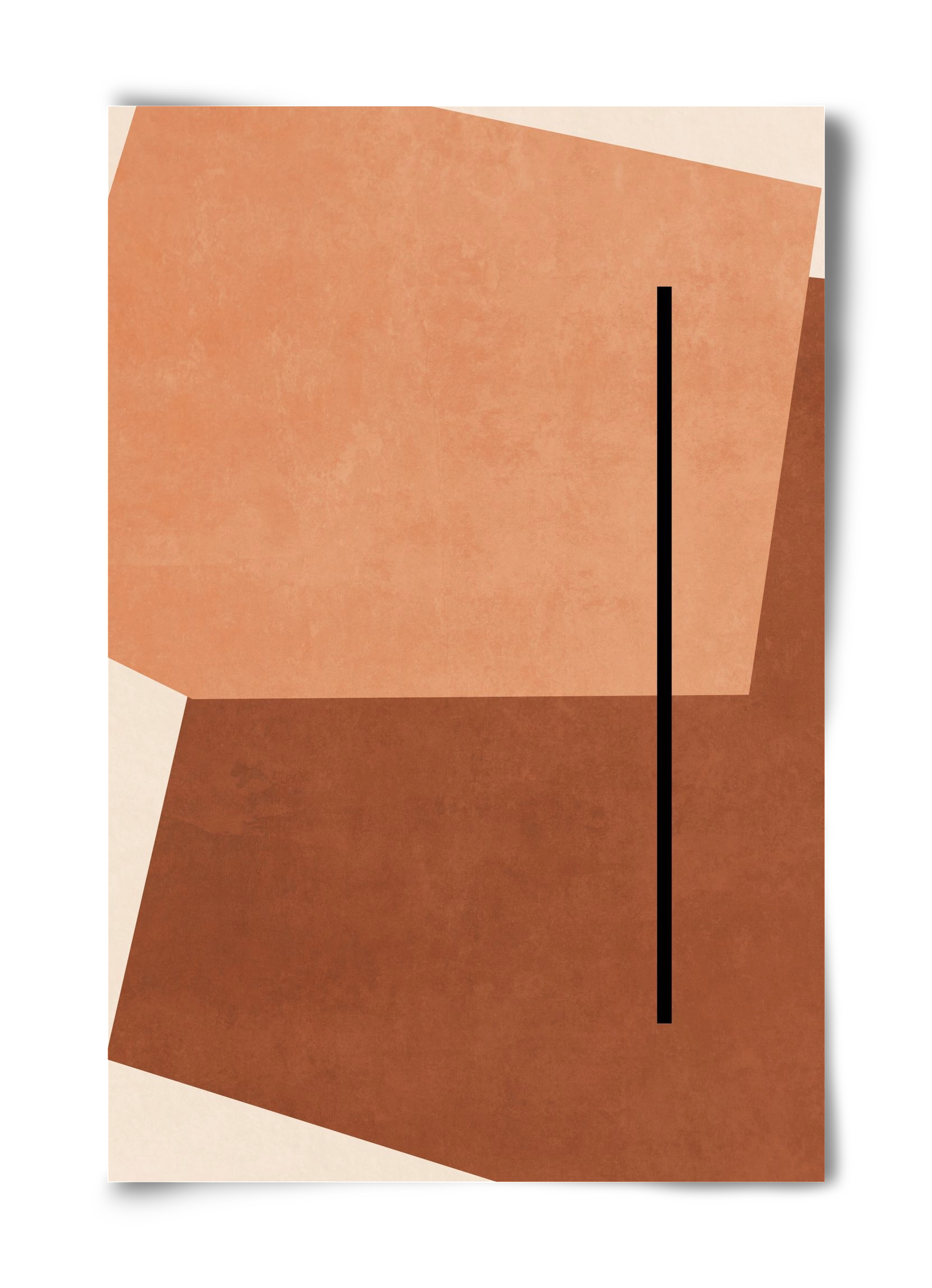 SHAPES AND COLORS , 40x60 cm, Keret nélkül