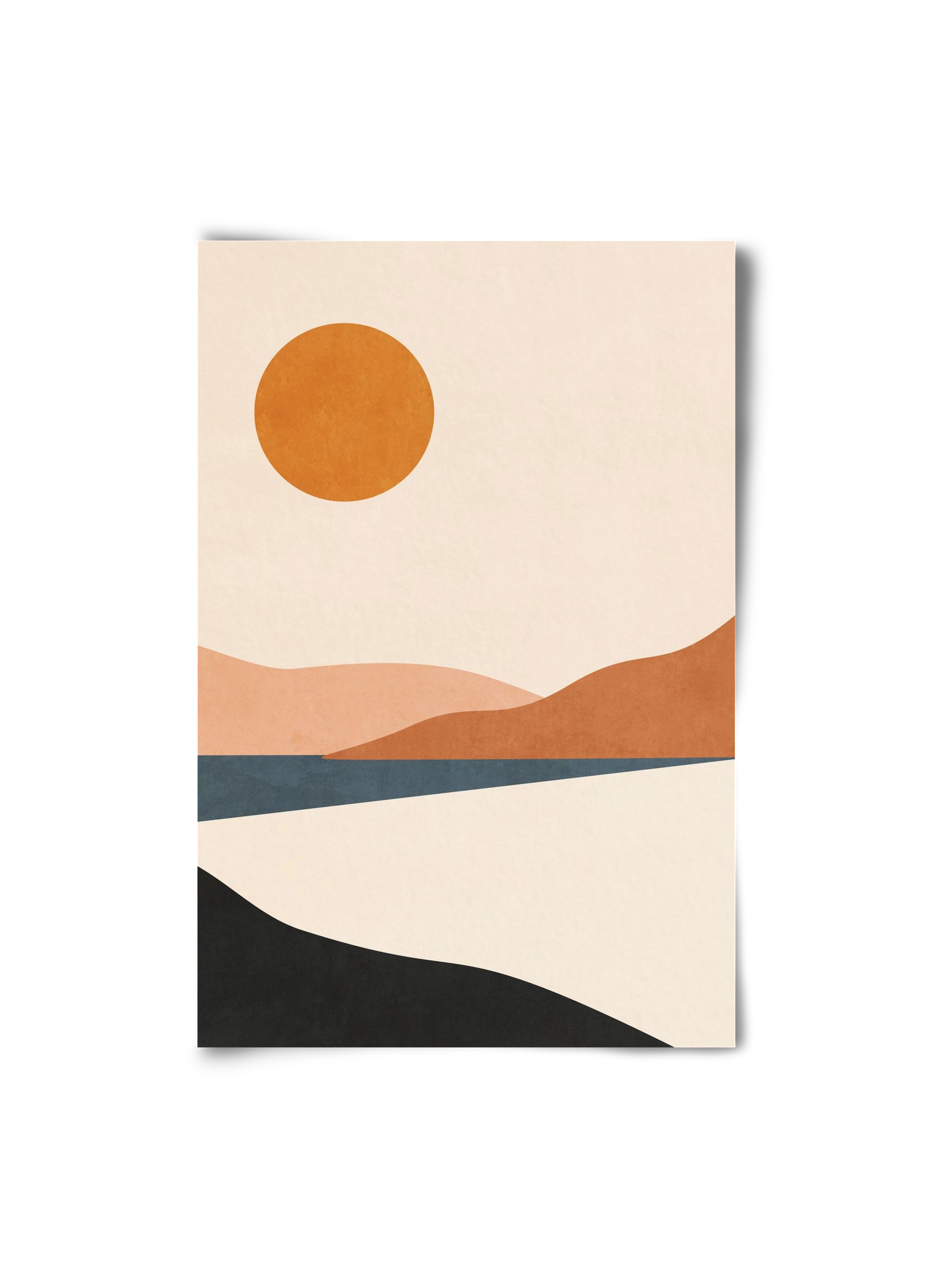 MINIMAL TROPICAL LANDSCAPE 02 , 20x30 cm, Keret nélkül