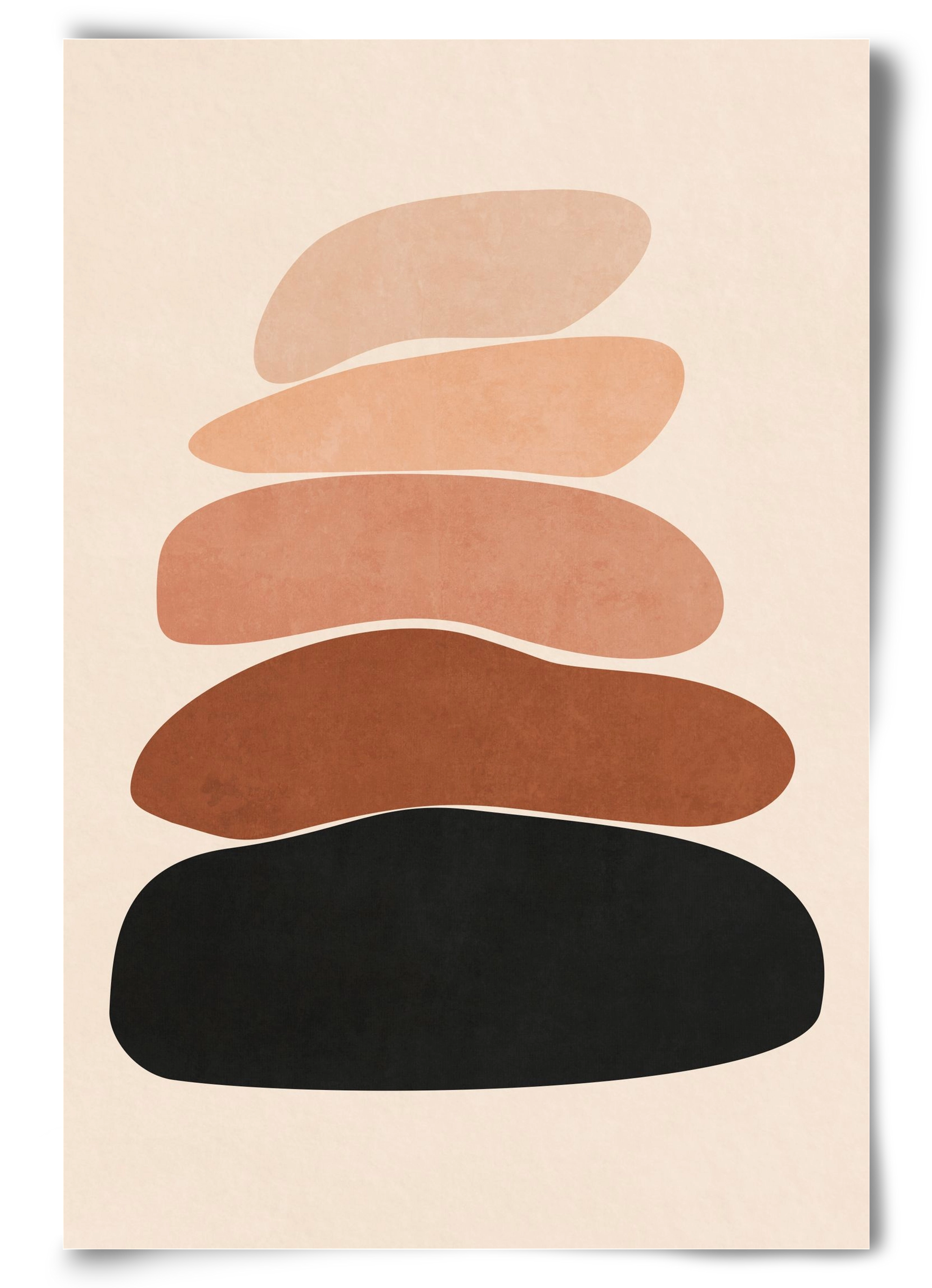 MINIMUM STONES 02 , 60x90 cm, Keret nélkül