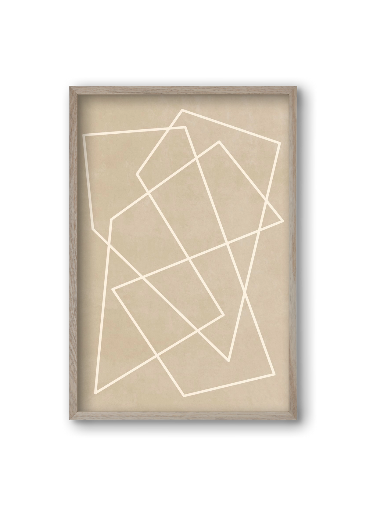 MINIMAL LINE 1, 20x30 cm (20x30 cm), Tölgy keret