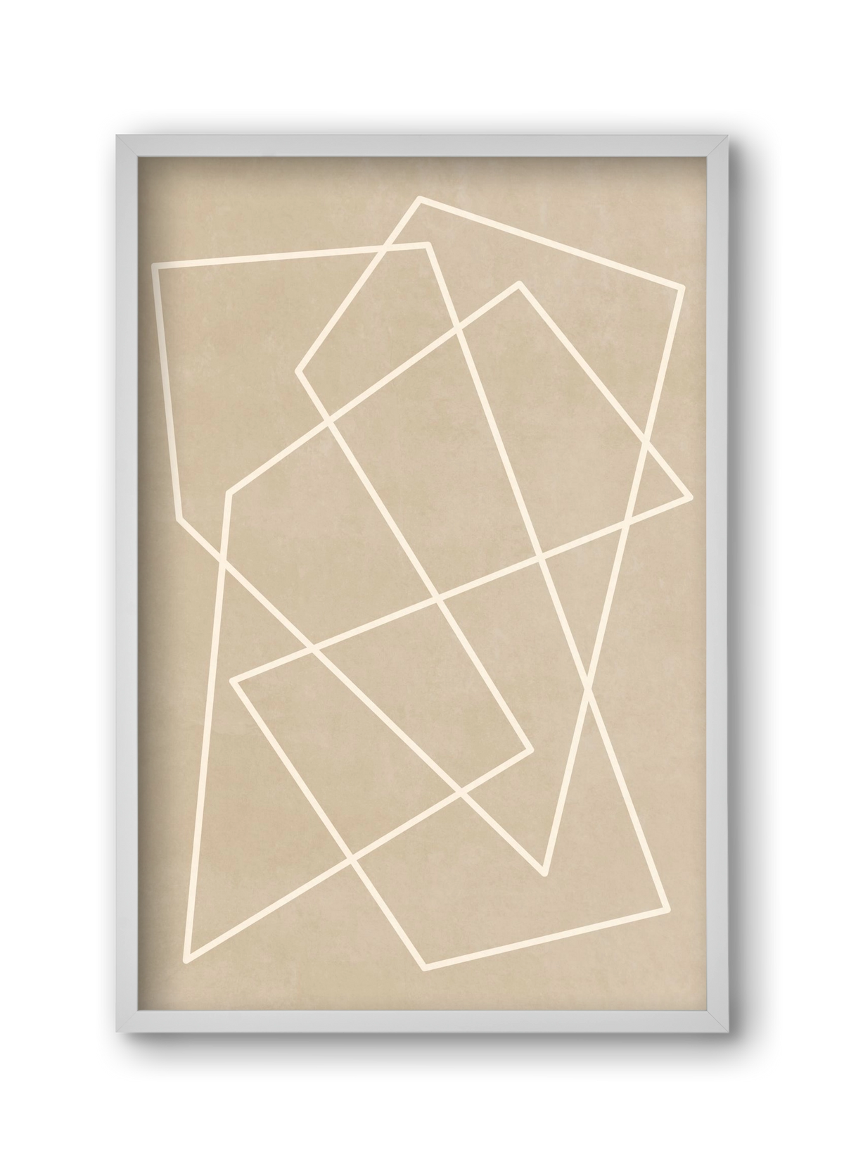 MINIMAL LINE 1, 30x45 cm (30x45 cm), Fehér keret