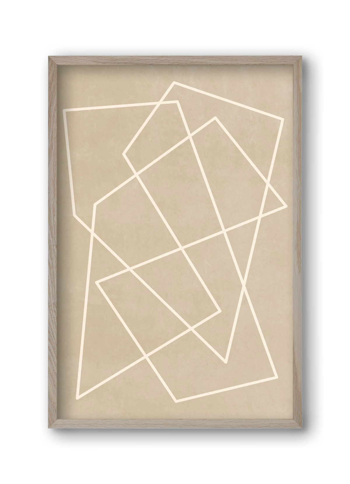 MINIMAL LINE 1, 30x45 cm (30x45 cm), Tölgy keret