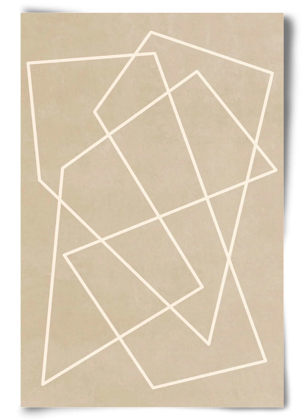MINIMAL LINE 1, 60x90 cm, Keret nélkül