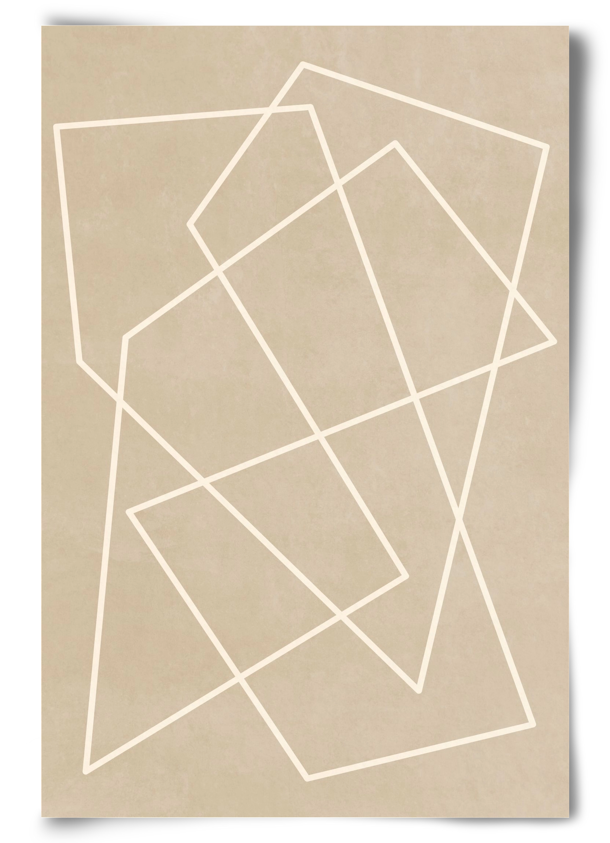 MINIMAL LINE 1, 60x90 cm, Keret nélkül
