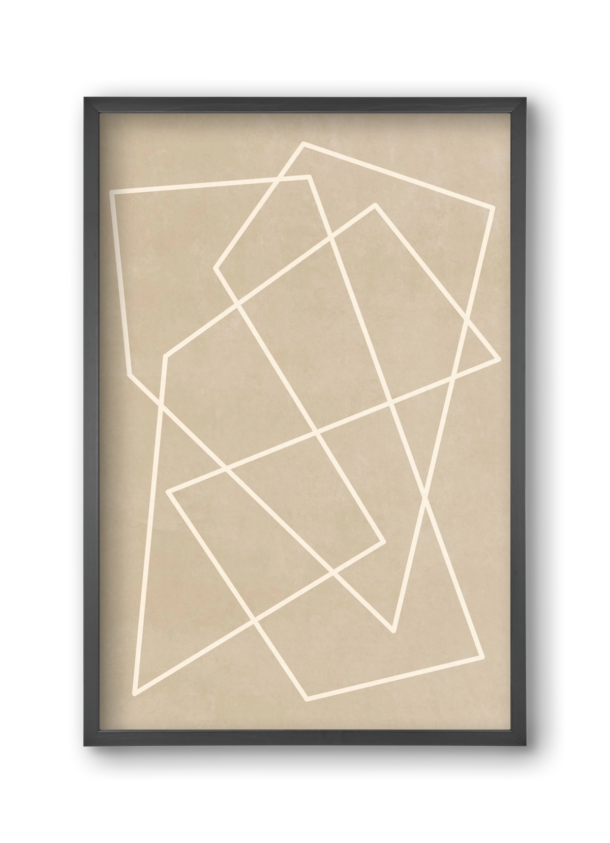 MINIMAL LINE 1, 30x45 cm (30x45 cm), Fekete keret