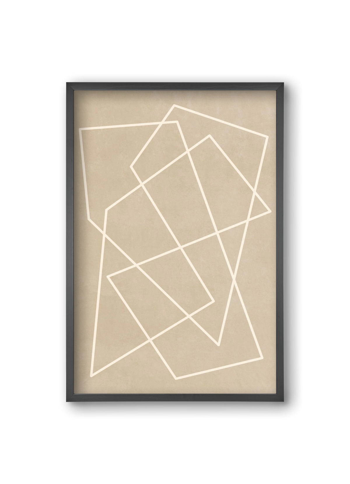 MINIMAL LINE 1, 20x30 cm (20x30 cm), Fekete keret