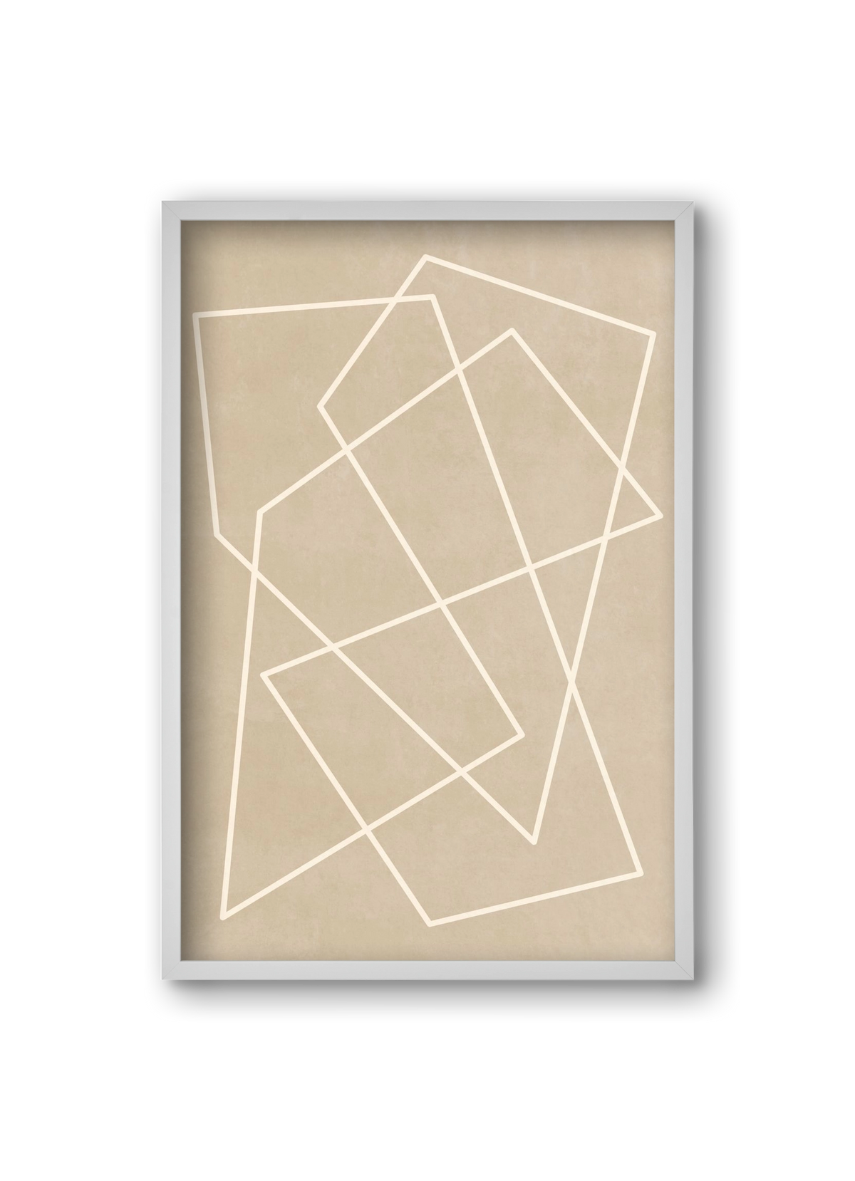 MINIMAL LINE 1, 20x30 cm (20x30 cm), Fehér keret