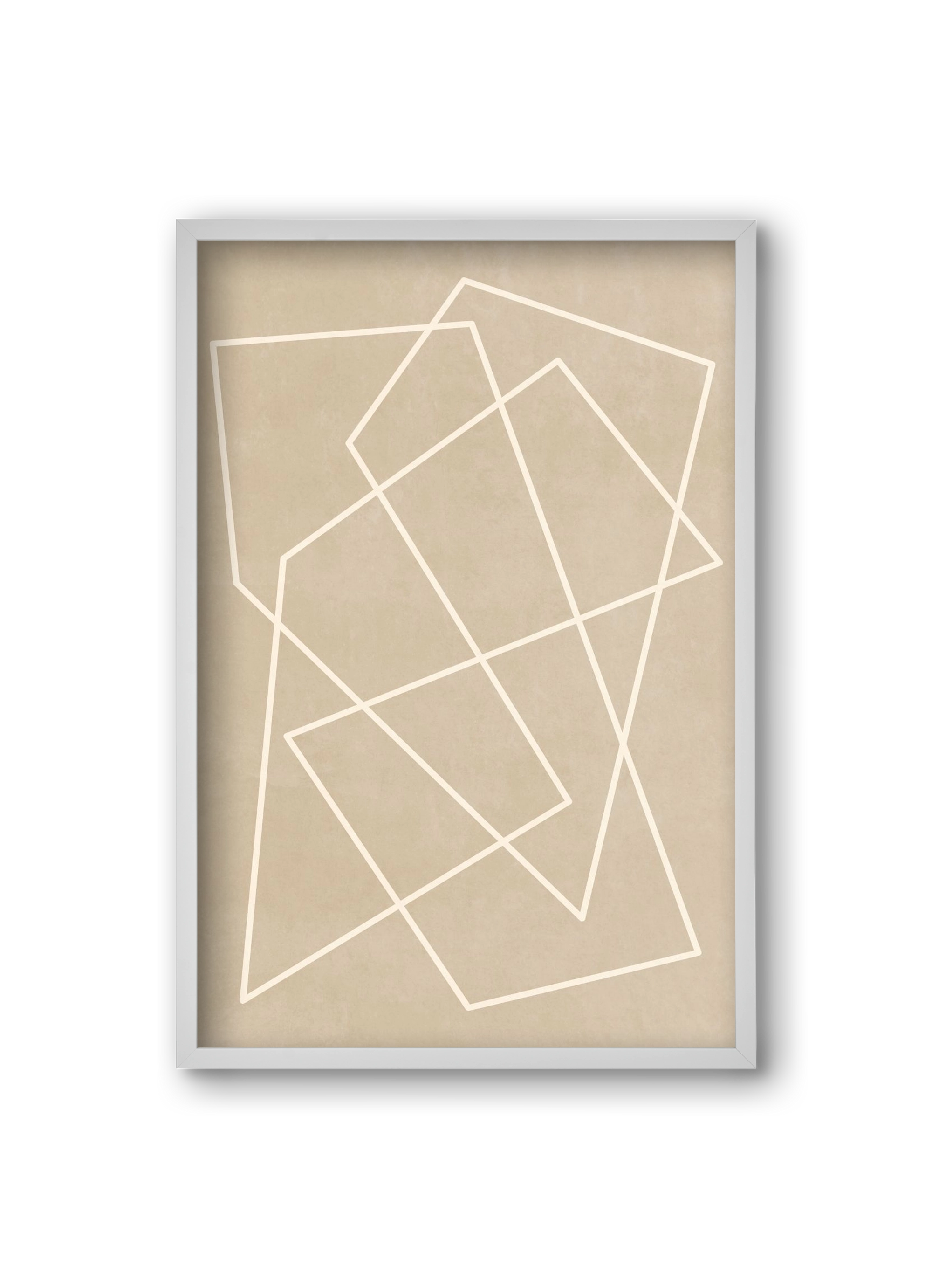 MINIMAL LINE 1, 20x30 cm (20x30 cm), Fehér keret