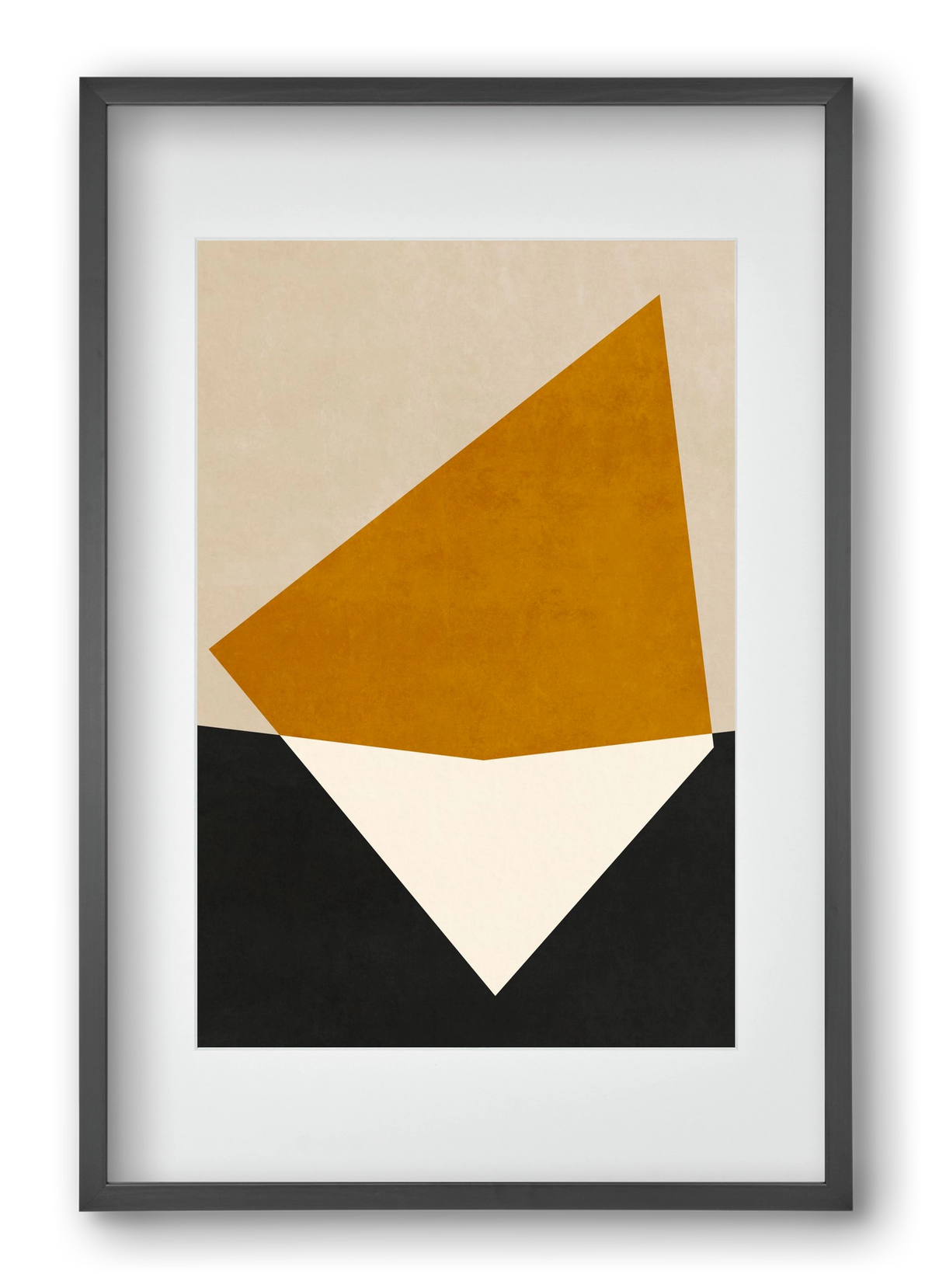 ABSTRACT ART 02, 40x60 cm (30x45 cm), Fekete keret, paszpartuval