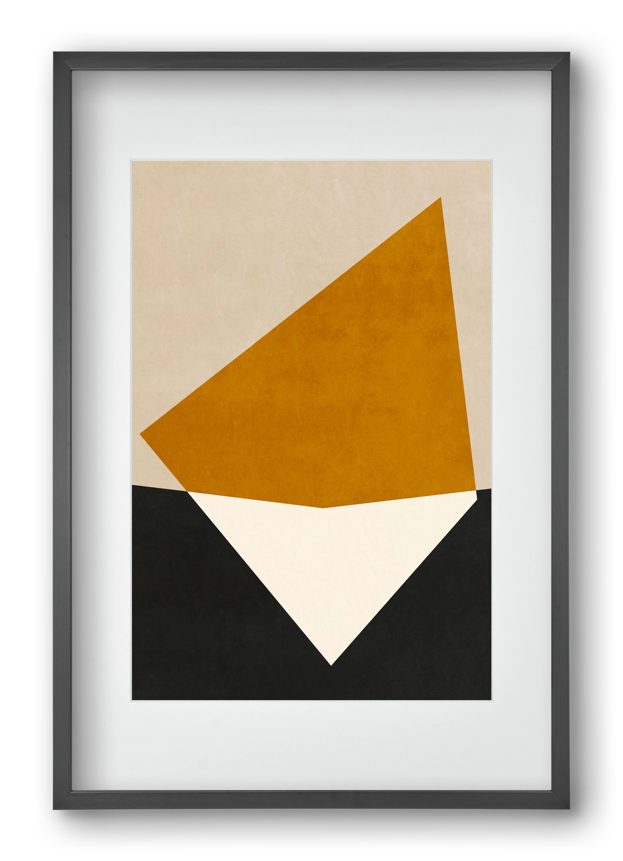 ABSTRACT ART 02, 40x60 cm (30x45 cm), Fekete keret, paszpartuval