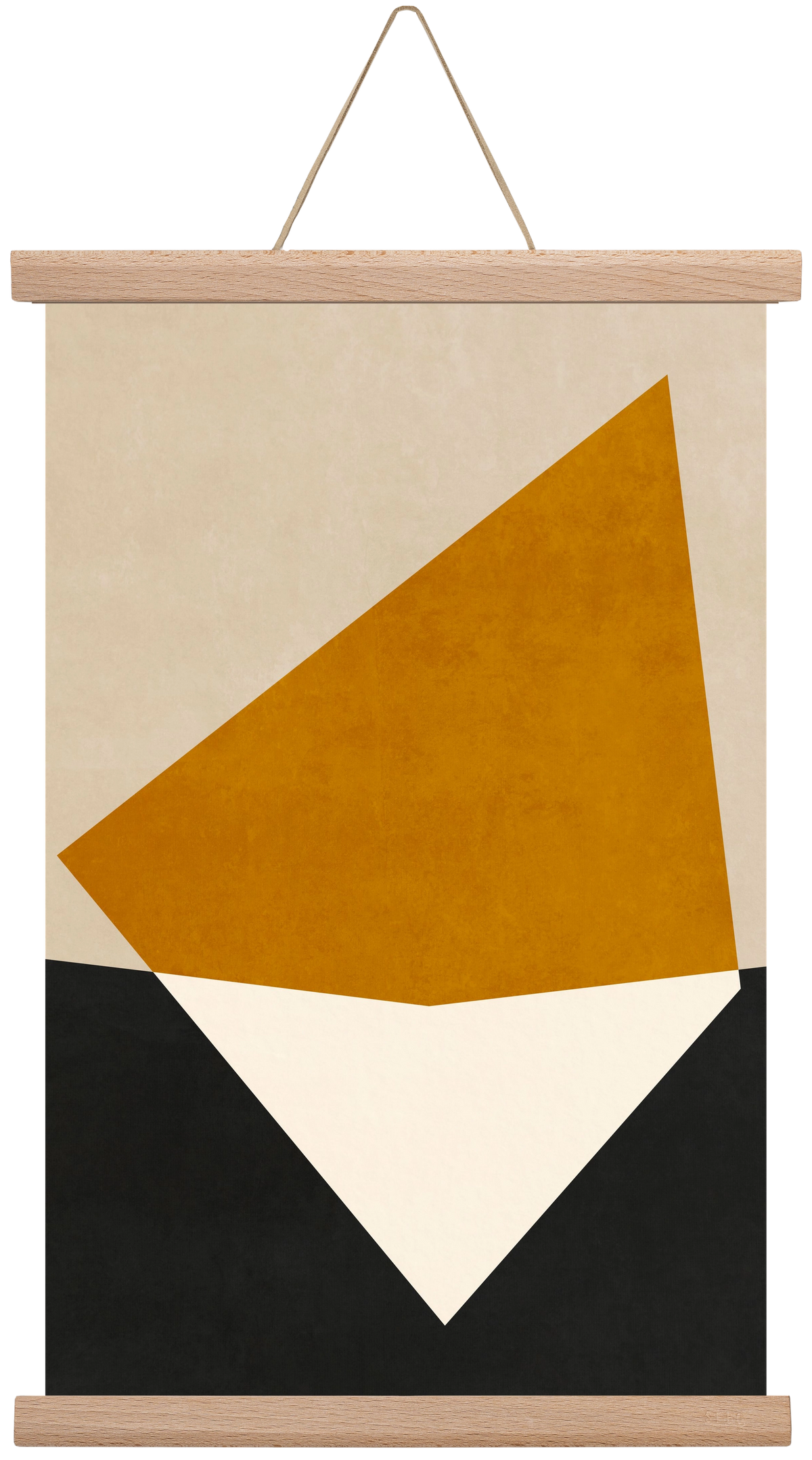 ABSTRACT ART 02, 30x45 cm (30x45 cm), Tölgy akasztó