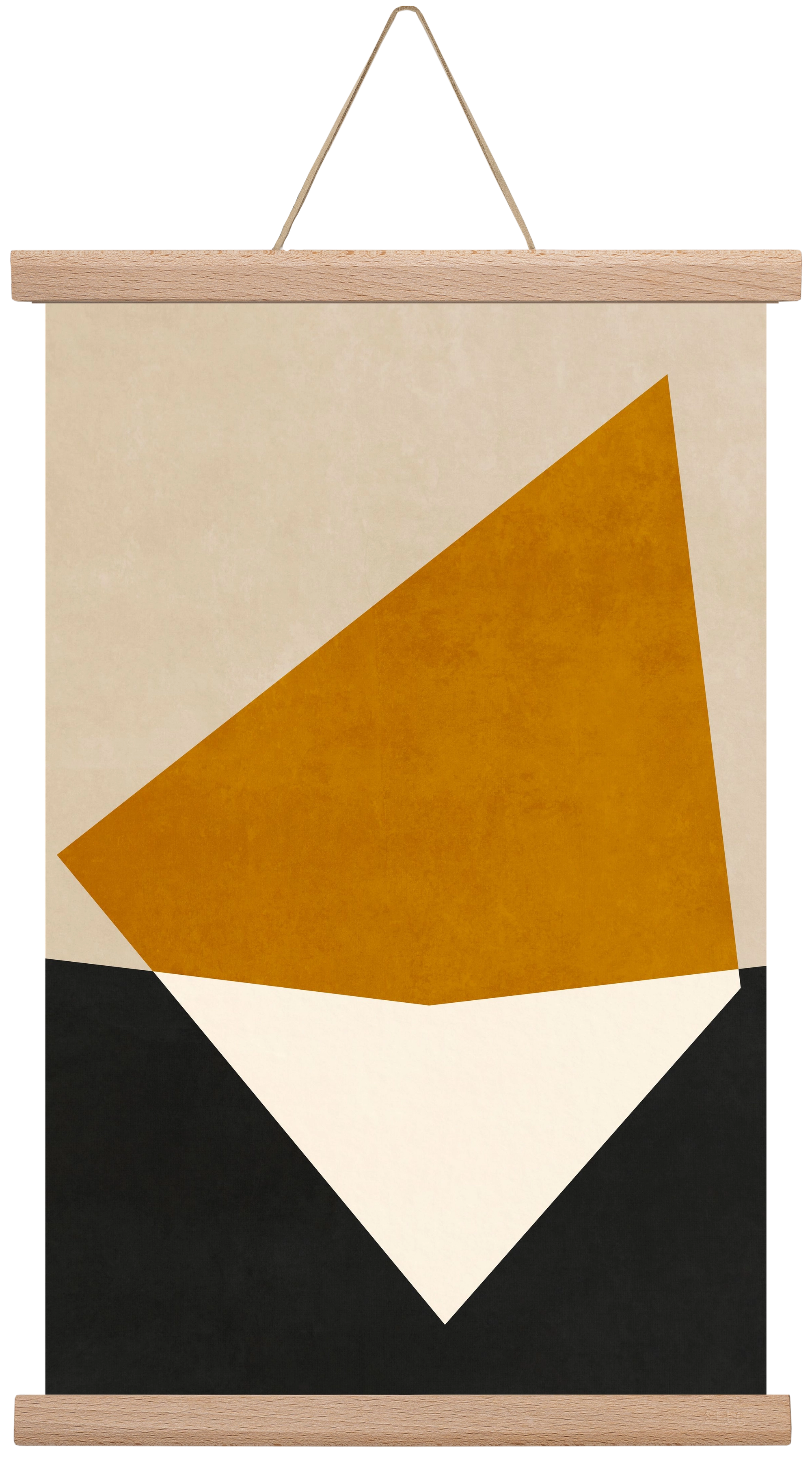 ABSTRACT ART 02, 30x45 cm (30x45 cm), Tölgy akasztó