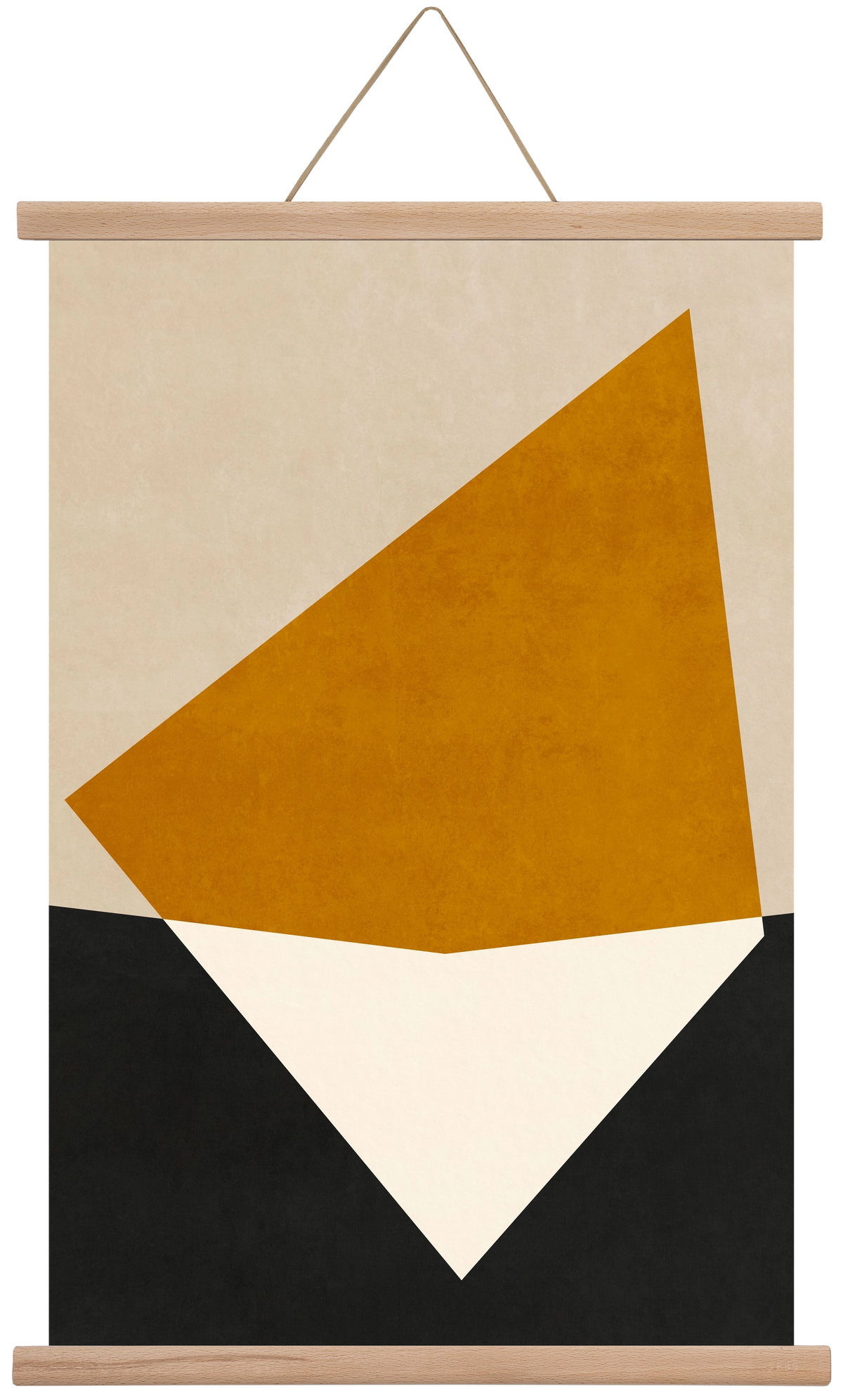 ABSTRACT ART 02, 40x60 cm (40x60 cm), Tölgy akasztó