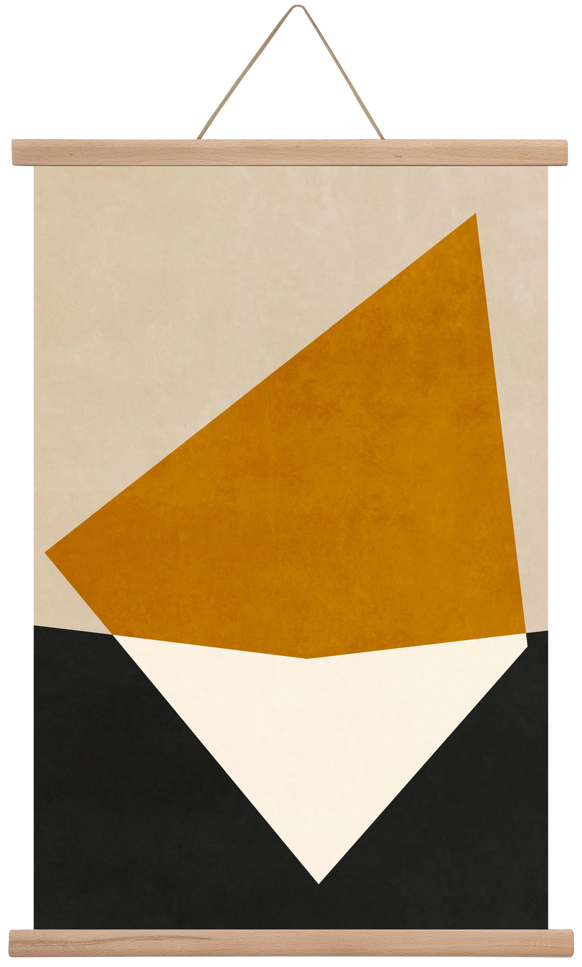 ABSTRACT ART 02, 40x60 cm (40x60 cm), Tölgy akasztó