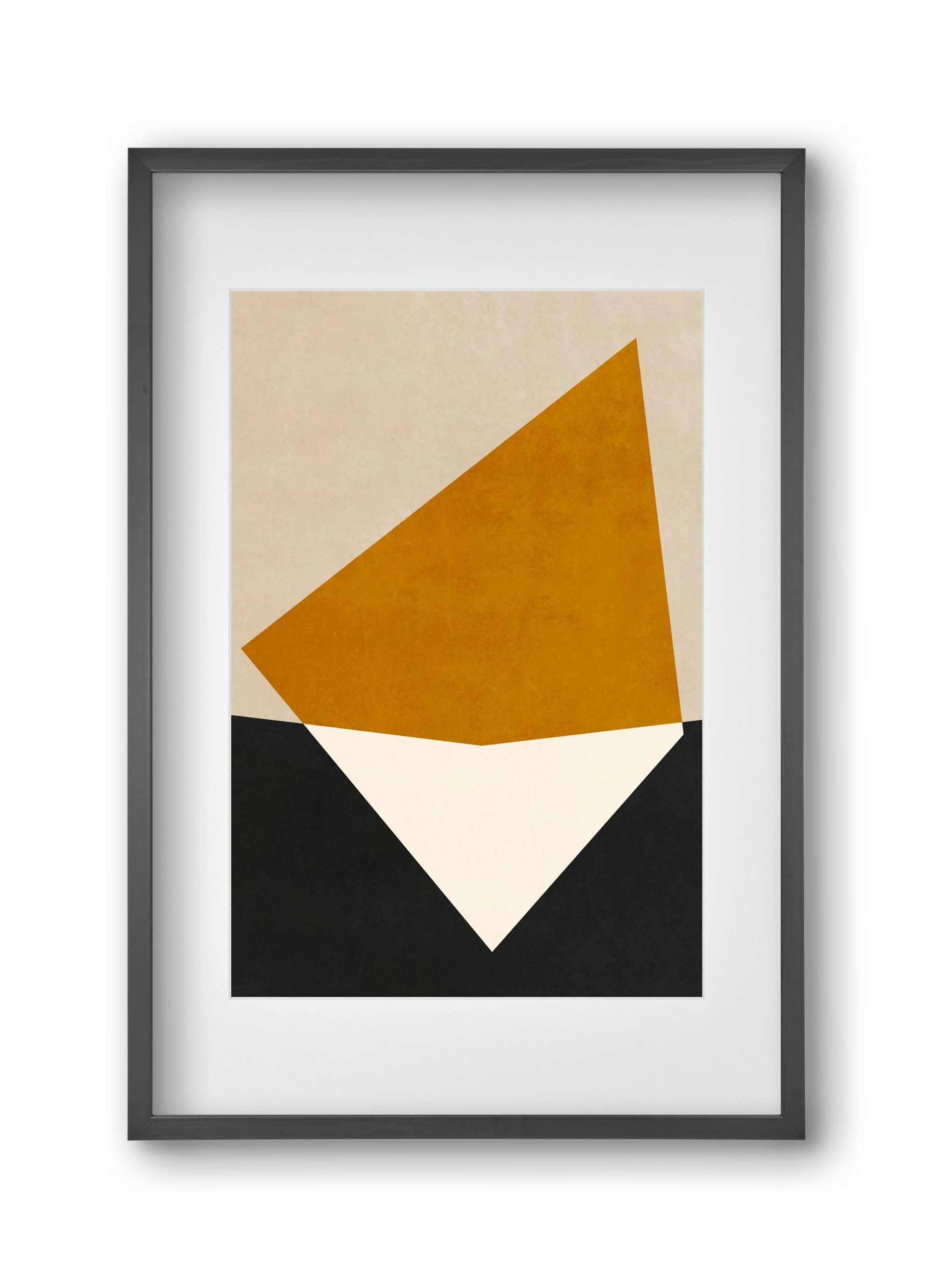 ABSTRACT ART 02, 30x45 cm (20x30 cm), Fekete keret, paszpartuval