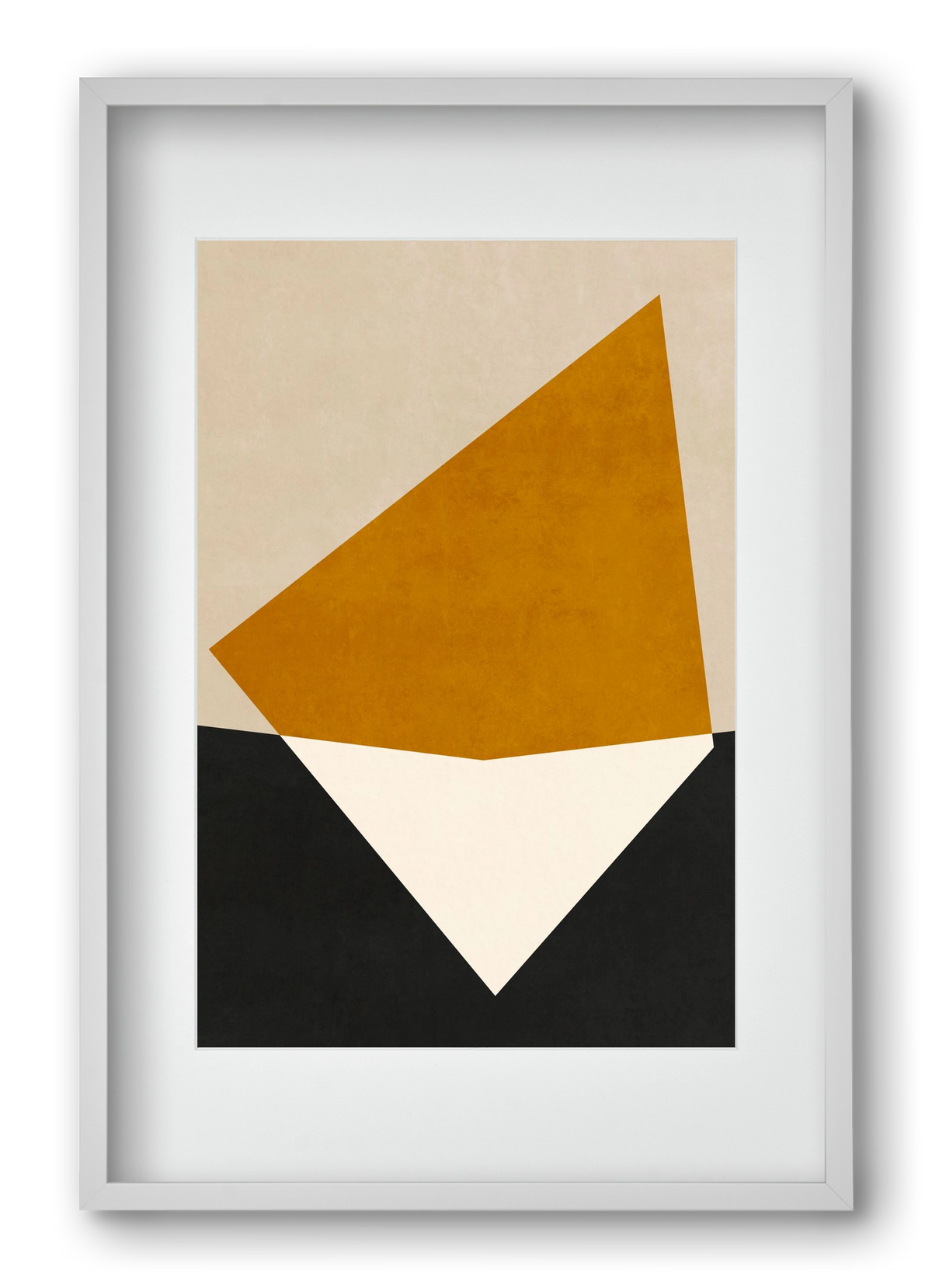 ABSTRACT ART 02, 40x60 cm (30x45 cm), Fehér keret, paszpartuval