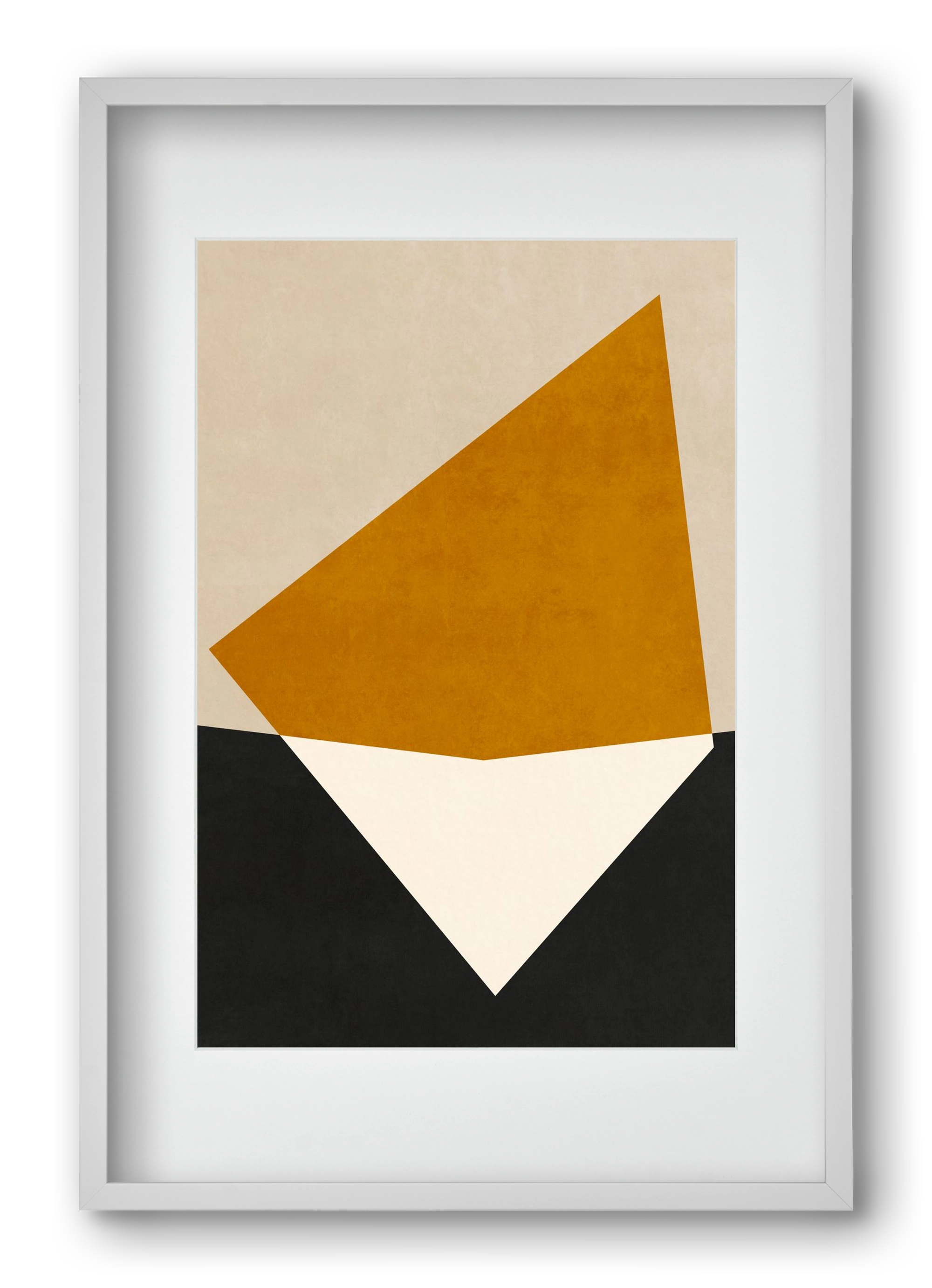 ABSTRACT ART 02, 40x60 cm (30x45 cm), Fehér keret, paszpartuval