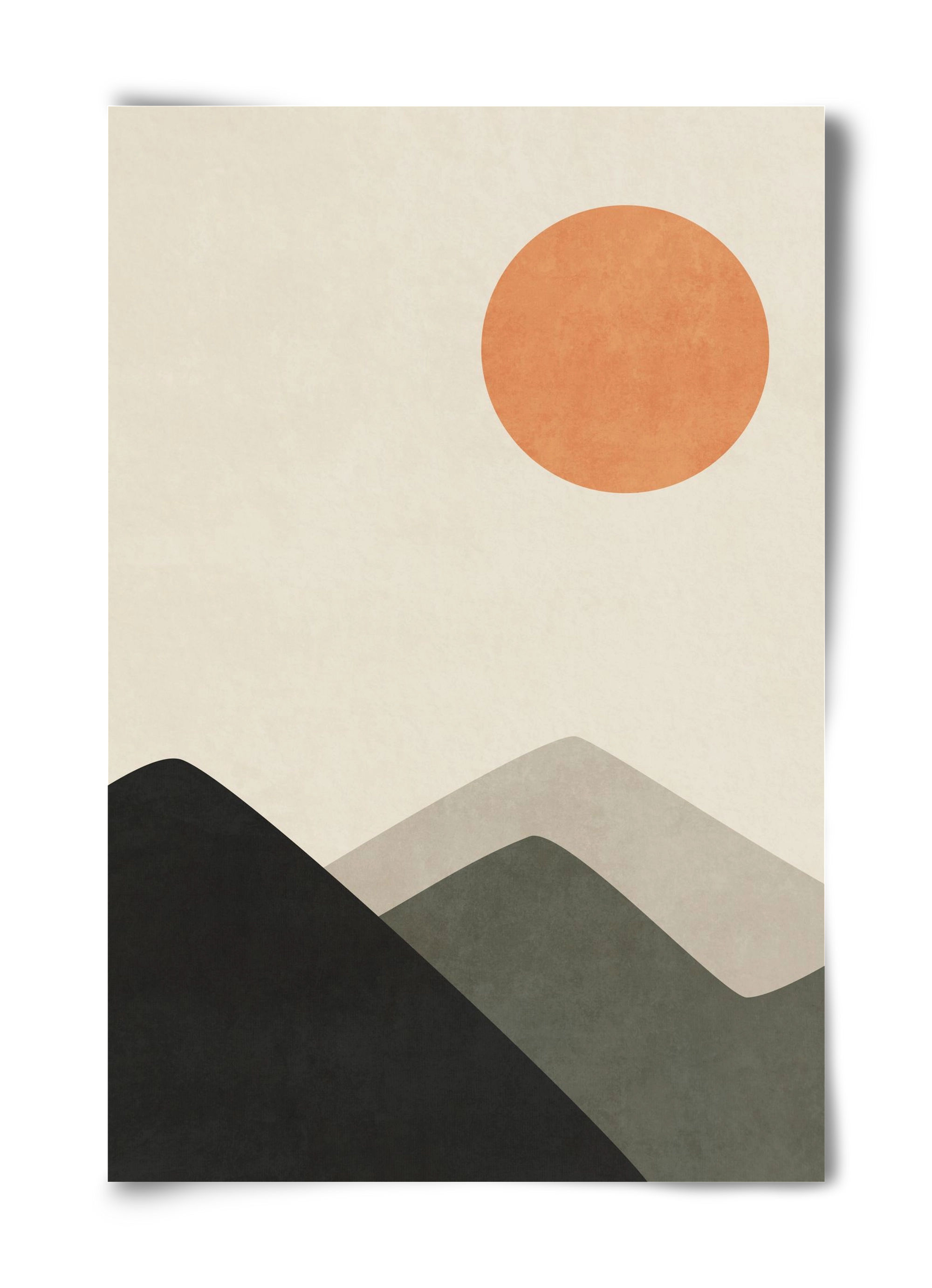 MINIMAL LANDSCAPE 02 , 40x60 cm, Keret nélkül