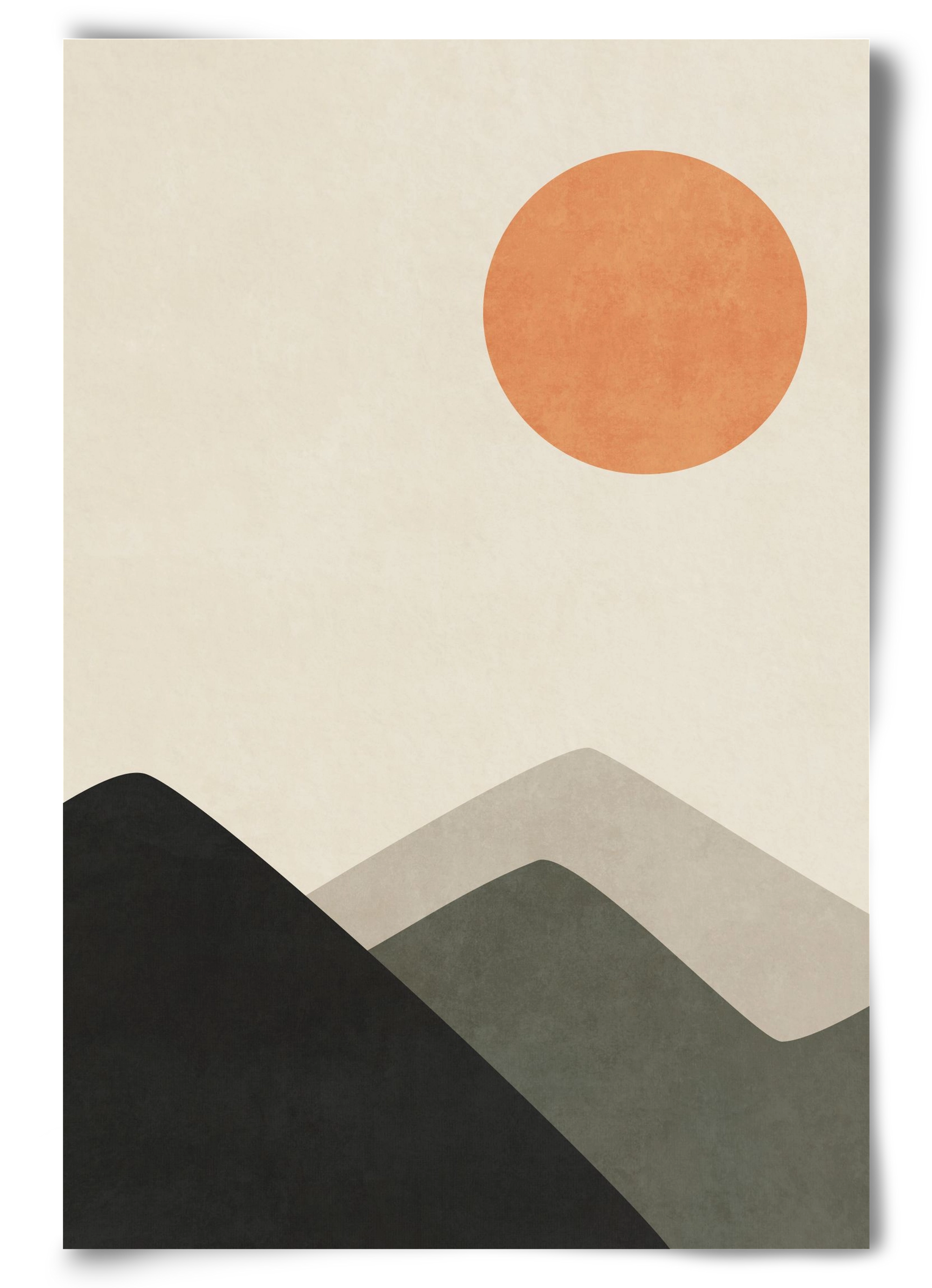 MINIMAL LANDSCAPE 02 , 60x90 cm, Keret nélkül