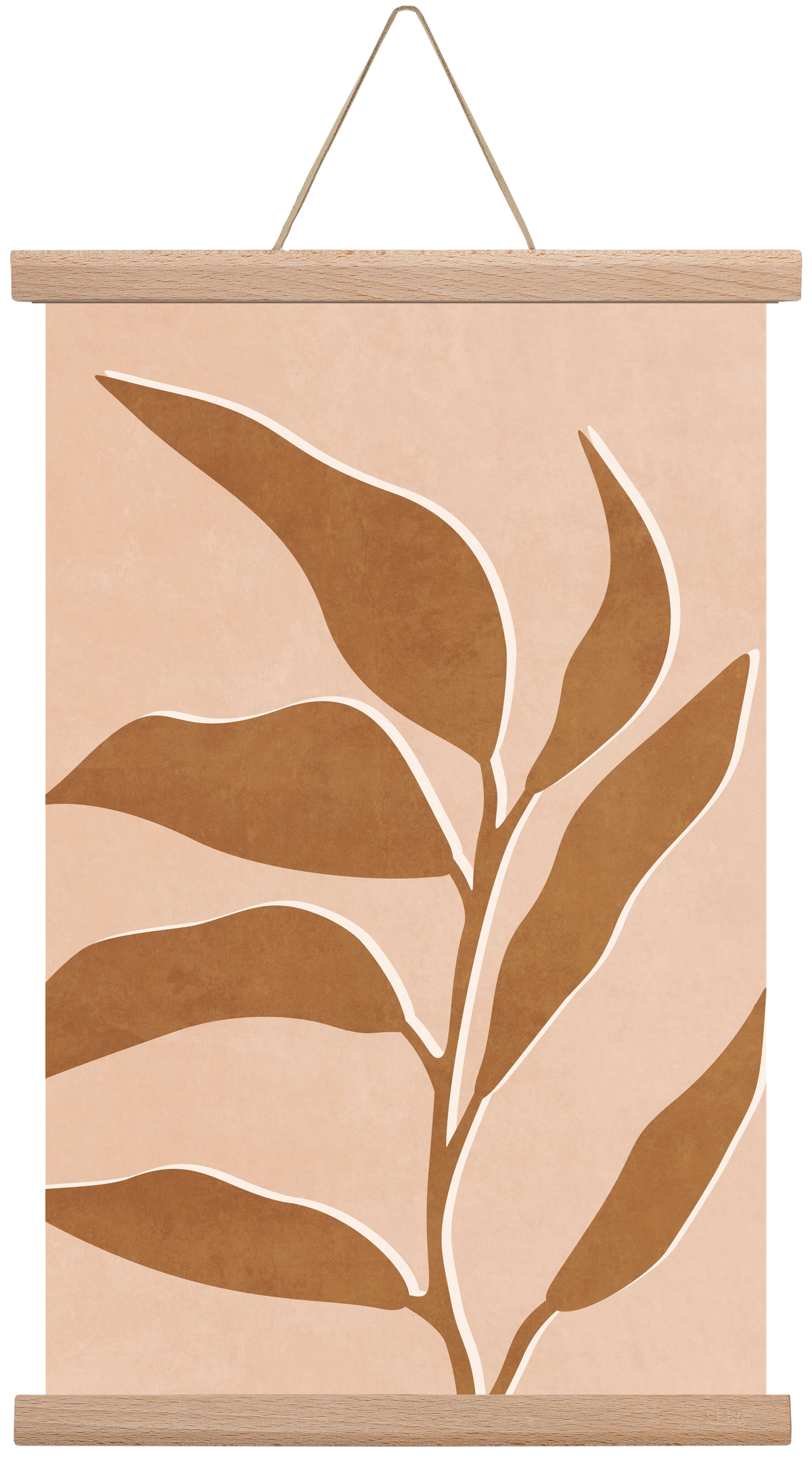 MINIMUM LEAF 01 , 30x45 cm (30x45 cm), Tölgy akasztó
