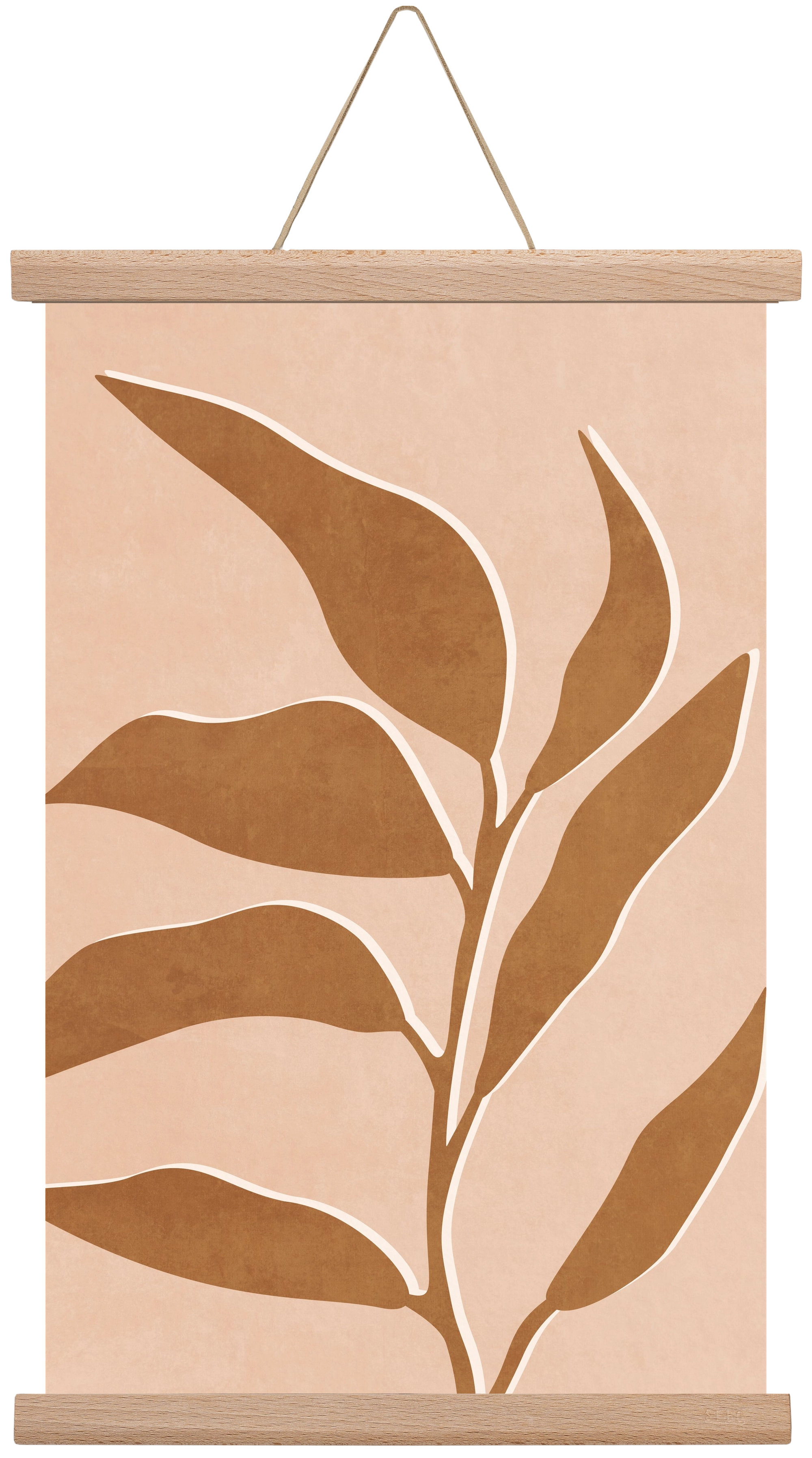 MINIMUM LEAF 01 , 30x45 cm (30x45 cm), Tölgy akasztó