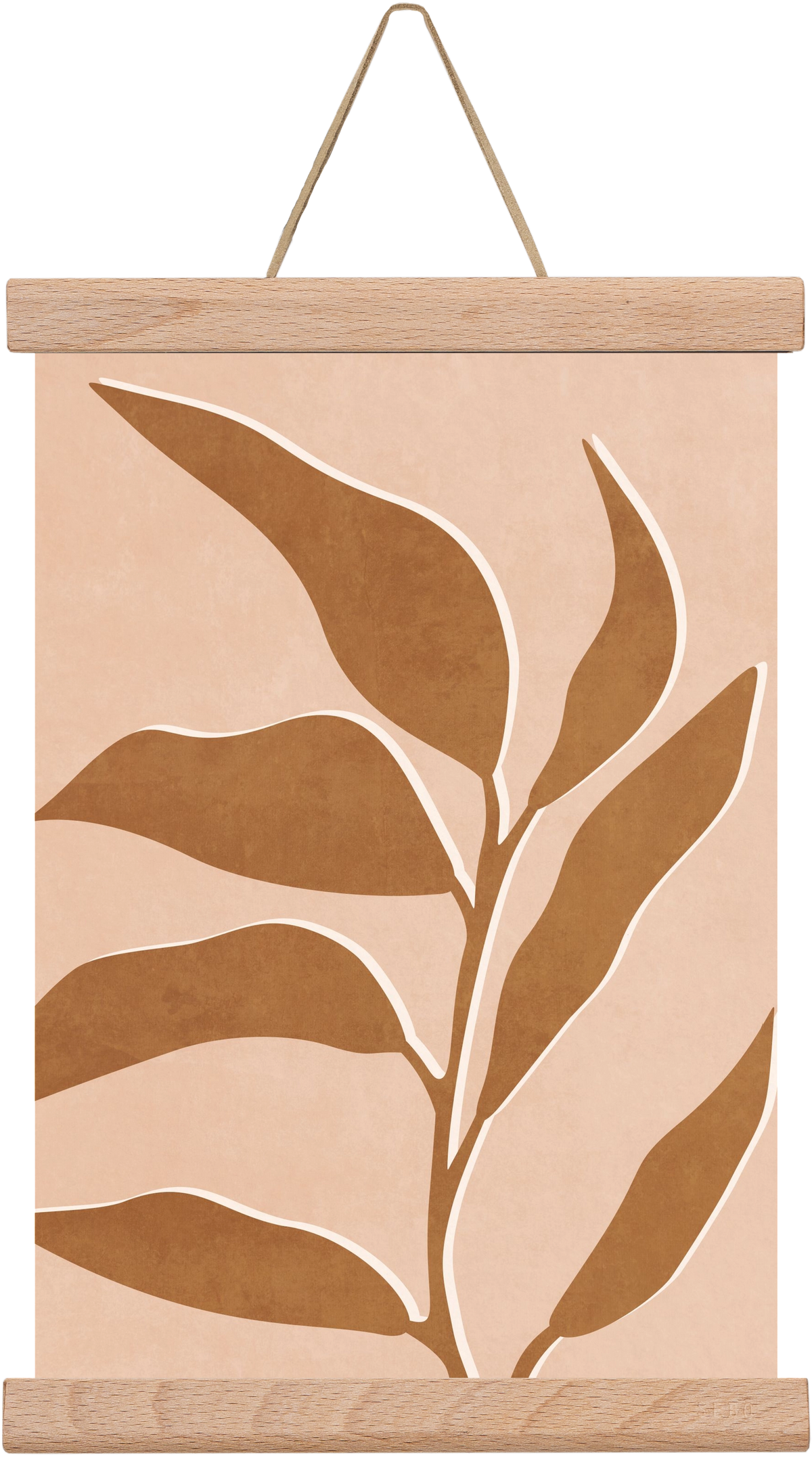 MINIMUM LEAF 01 , 20x30 cm (20x30 cm), Tölgy akasztó