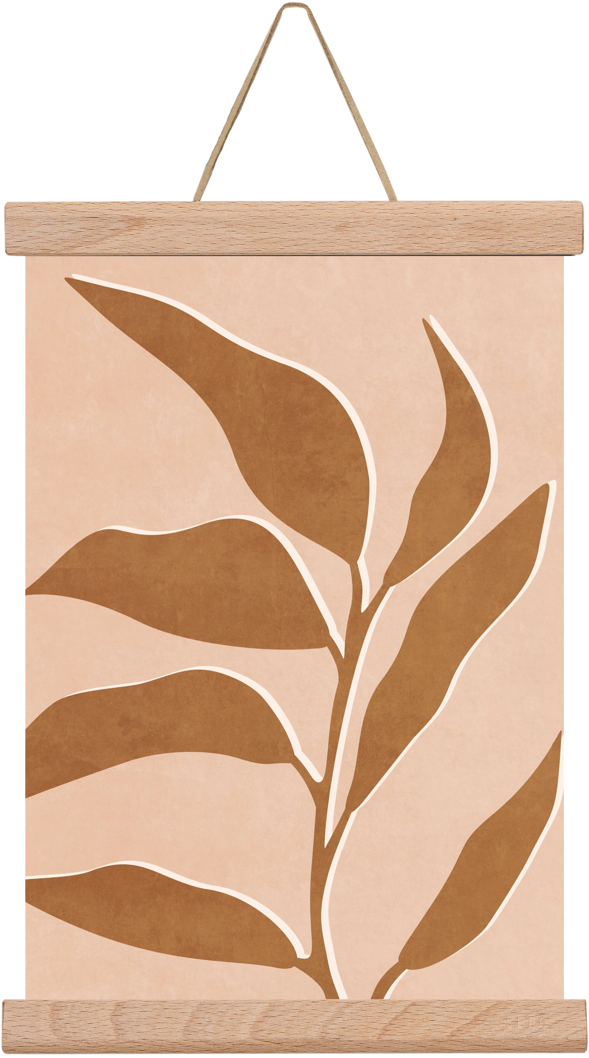 MINIMUM LEAF 01 , 20x30 cm (20x30 cm), Tölgy akasztó